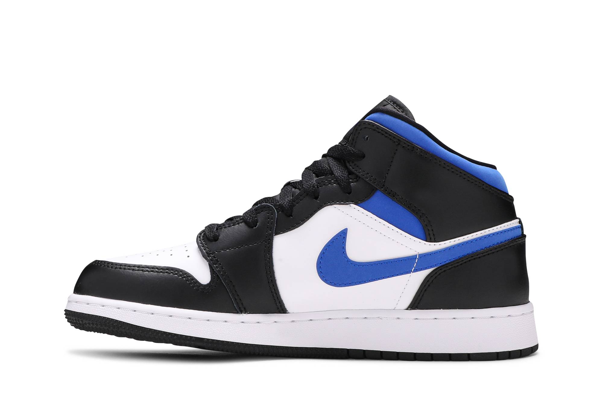 (Grade School) Air Jordan 1 Mid ‘Racer Blue’ 2021 554725-140