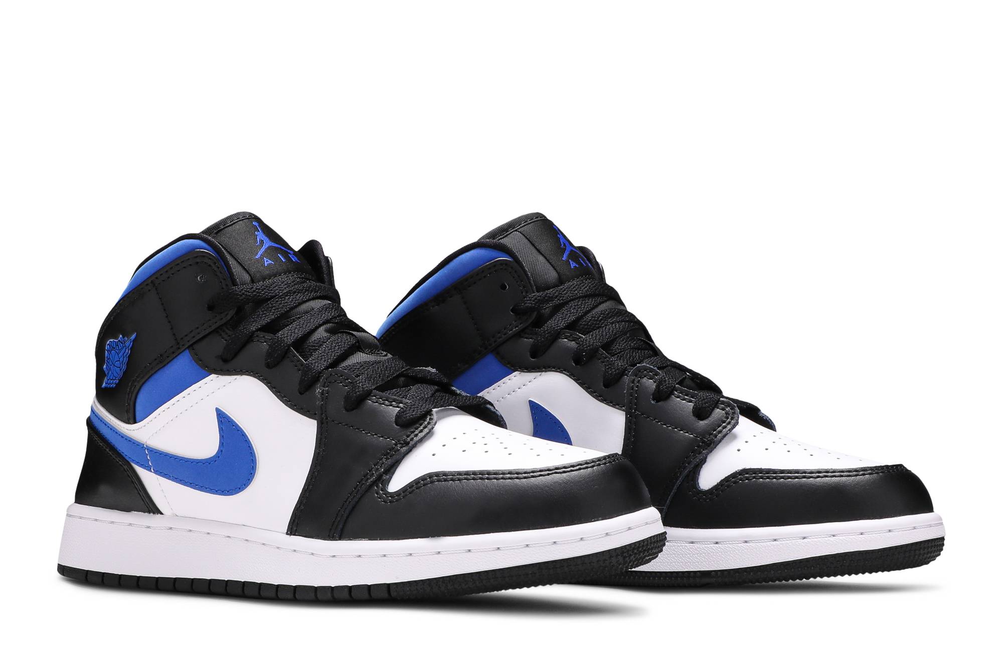 (Grade School) Air Jordan 1 Mid ‘Racer Blue’ 2021 554725-140