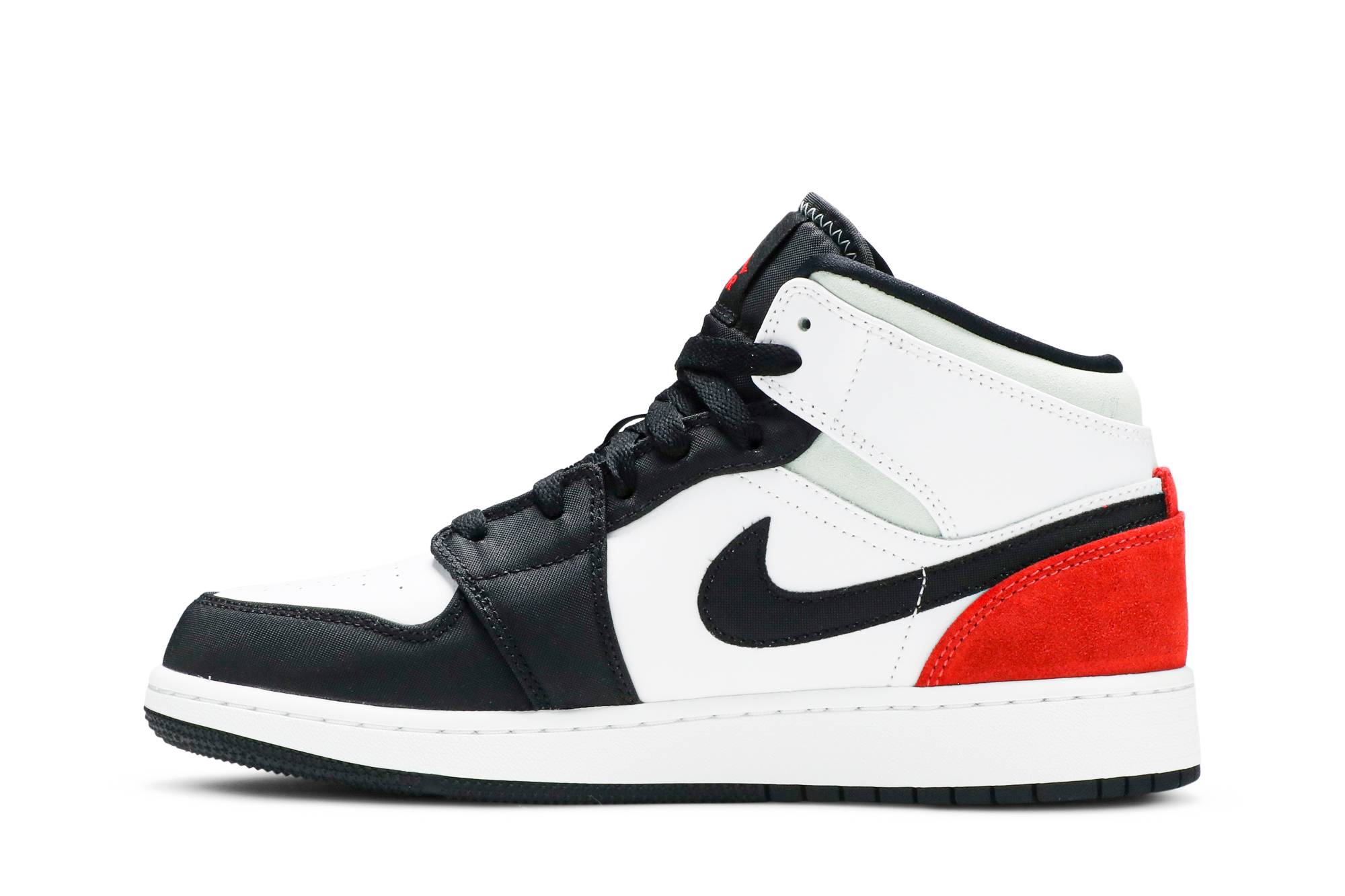 (Grade School) Air Jordan 1 Mid ‘Red Mint’ BQ6931-100