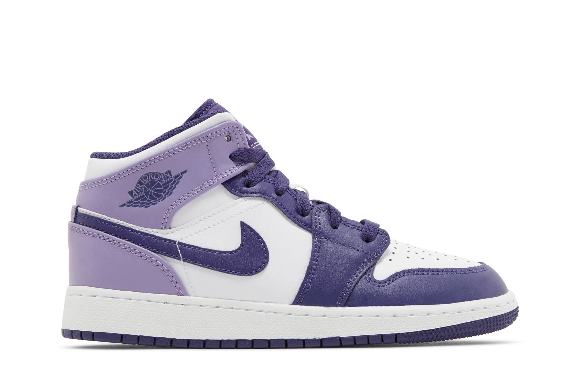 (Grade School) Air Jordan 1 Mid Sky J Purple DQ8423-515 Nicesnk