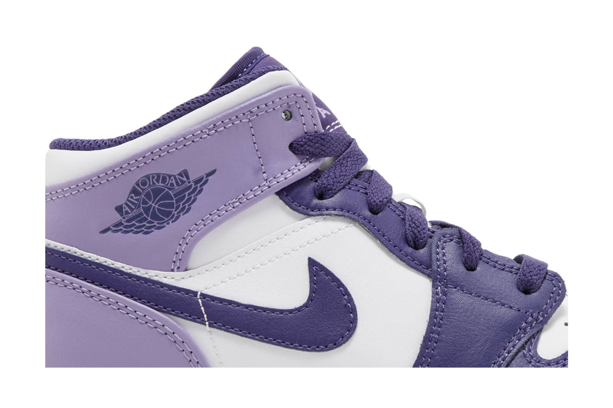 (Grade School) Air Jordan 1 Mid Sky J Purple DQ8423-515 Nicesnk