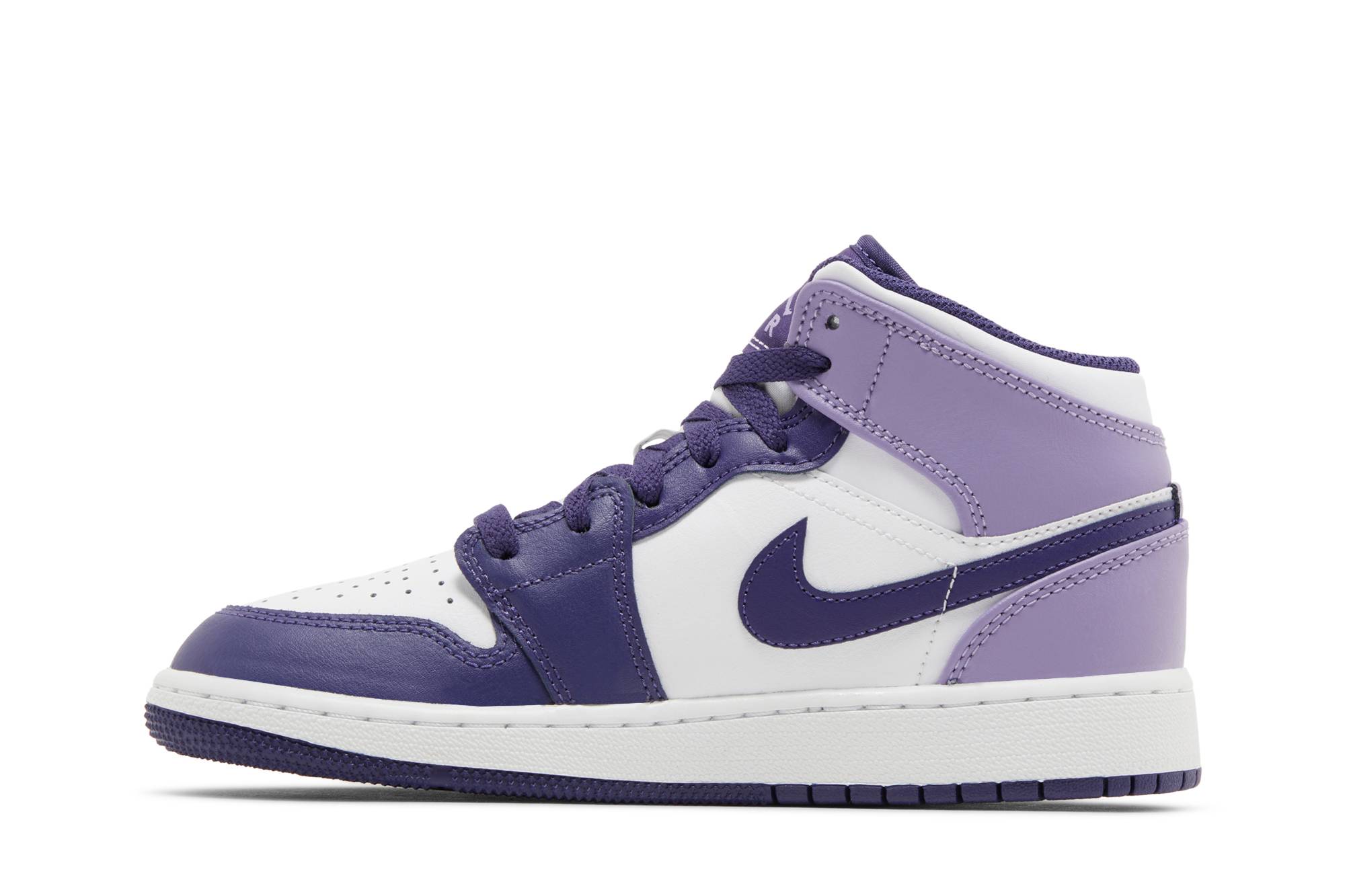 (Grade School) Air Jordan 1 Mid Sky J Purple DQ8423-515 Nicesnk