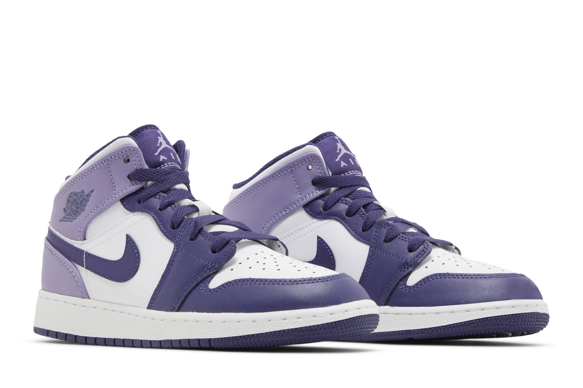 (Grade School) Air Jordan 1 Mid Sky J Purple DQ8423-515 Nicesnk