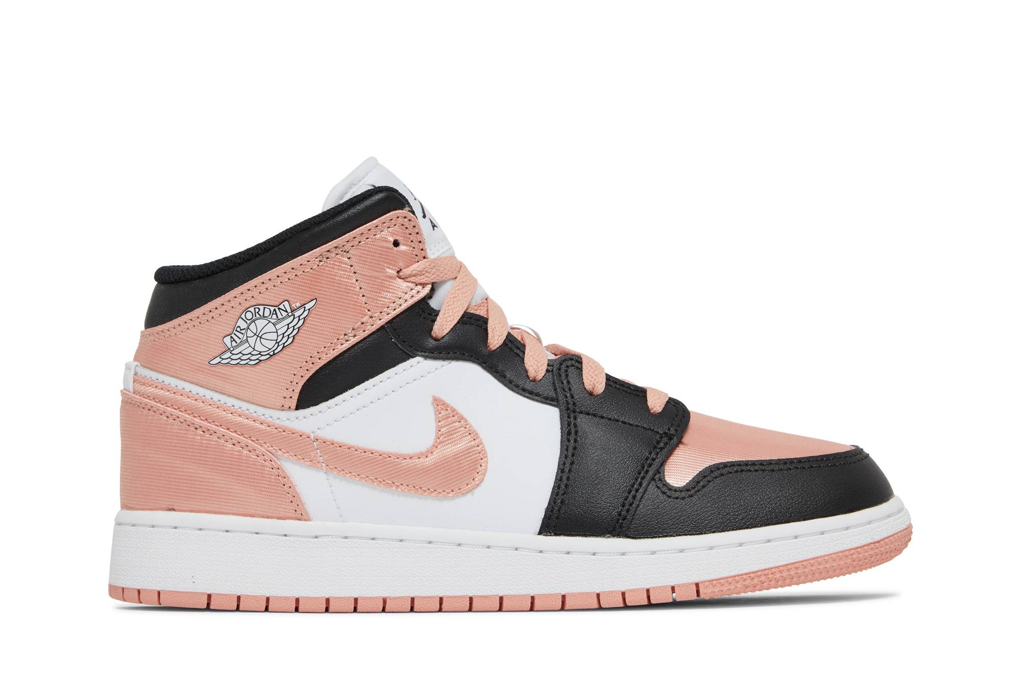 (Grade School) Air Jordan 1 Mid ‘White Light Madder Root’ DM9077-108