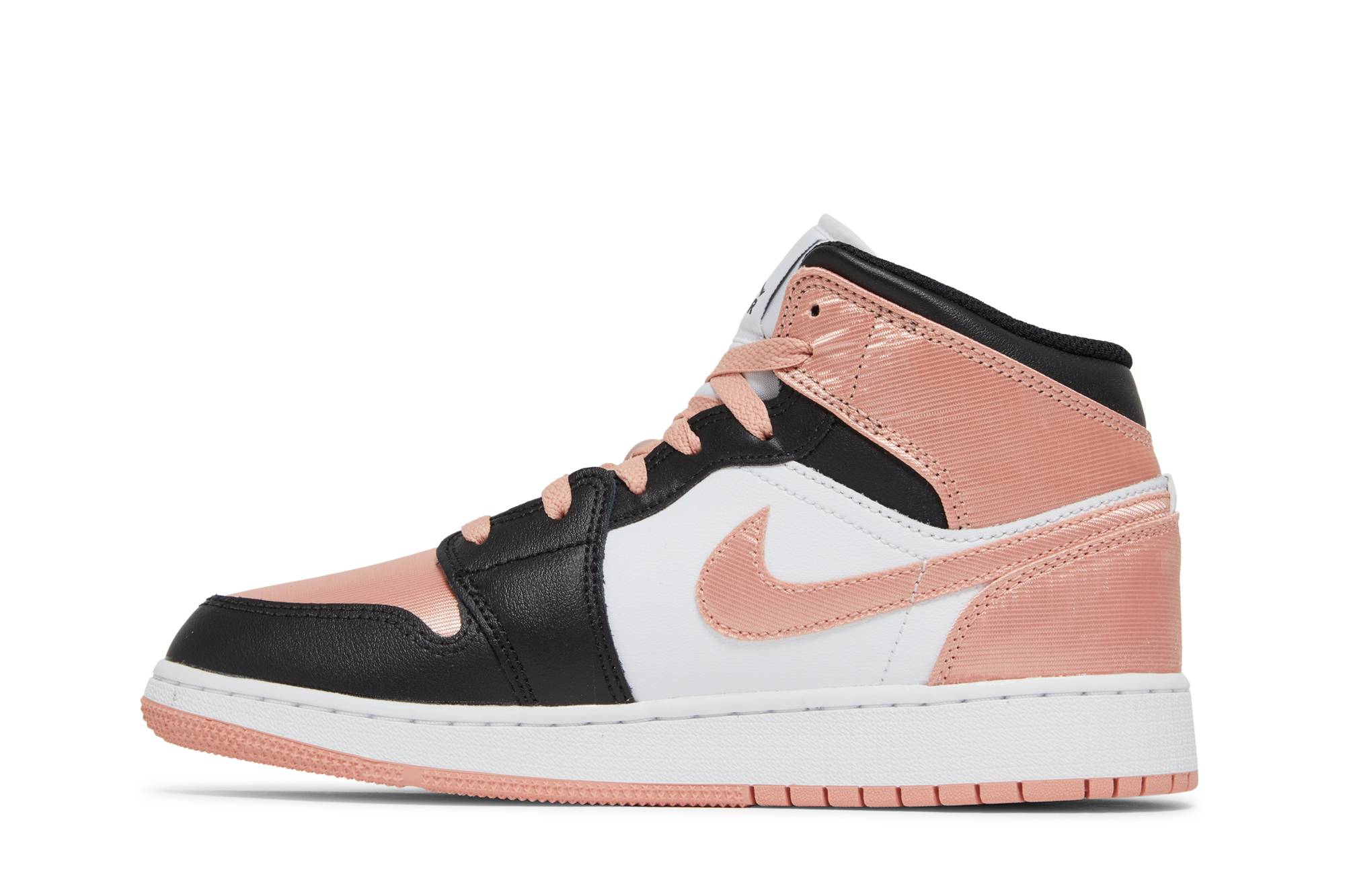 (Grade School) Air Jordan 1 Mid ‘White Light Madder Root’ DM9077-108