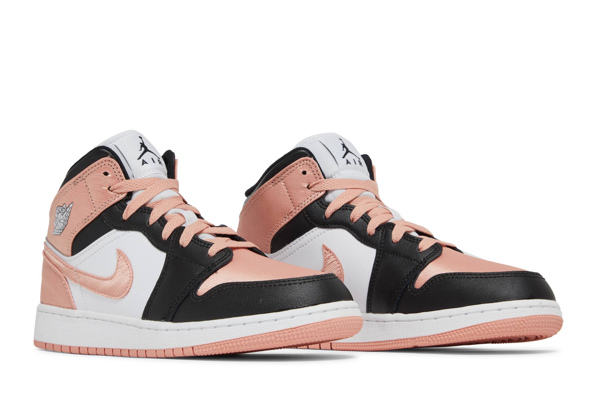 (Grade School) Air Jordan 1 Mid ‘White Light Madder Root’ DM9077-108
