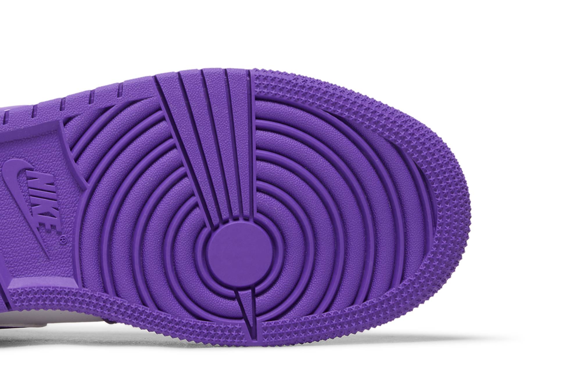 (Grade School) Air Jordan 1 Mid White Purple DQ8423-511 Nicesnk
