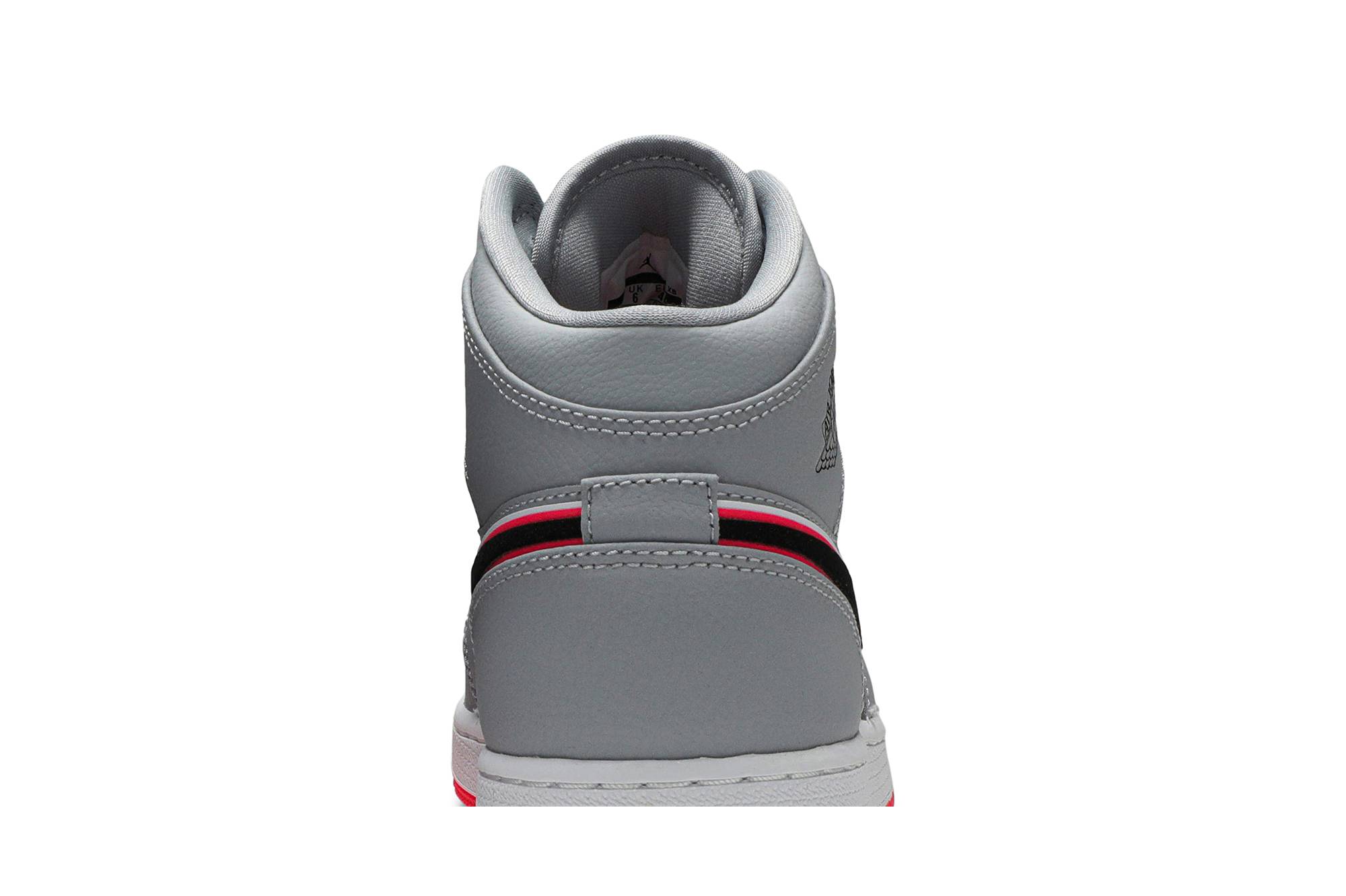 (Grade School) Air Jordan 1 Mid ‘Wolf Grey Pink’ 555112-060
