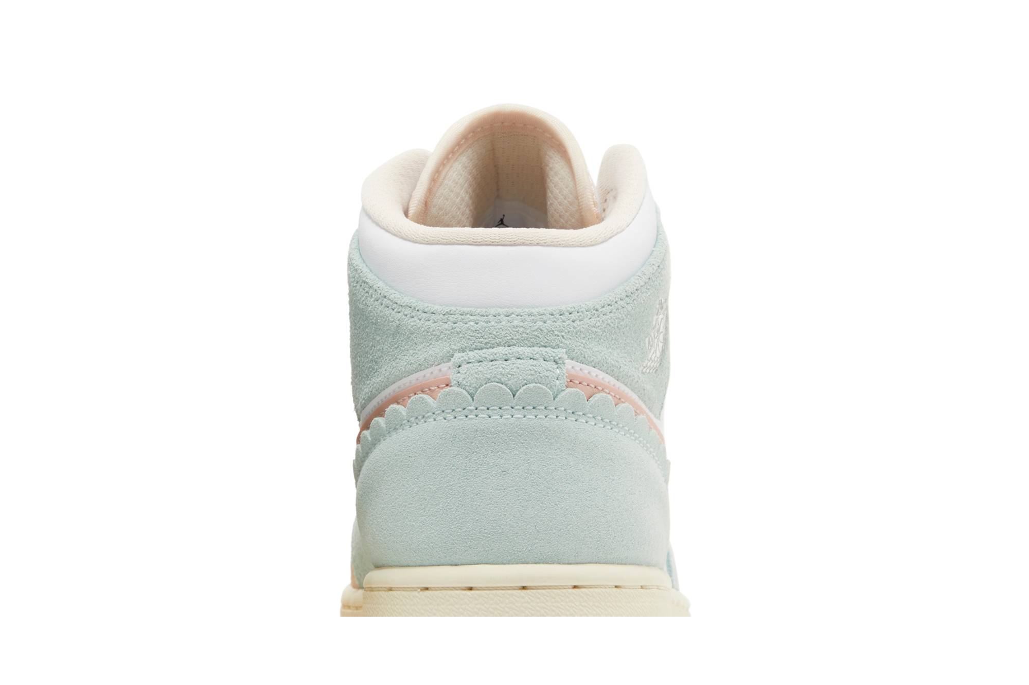 (Grade School) Air Jordan 1 Mid SE Pink Oxford DZ5361-100 Nicesnk