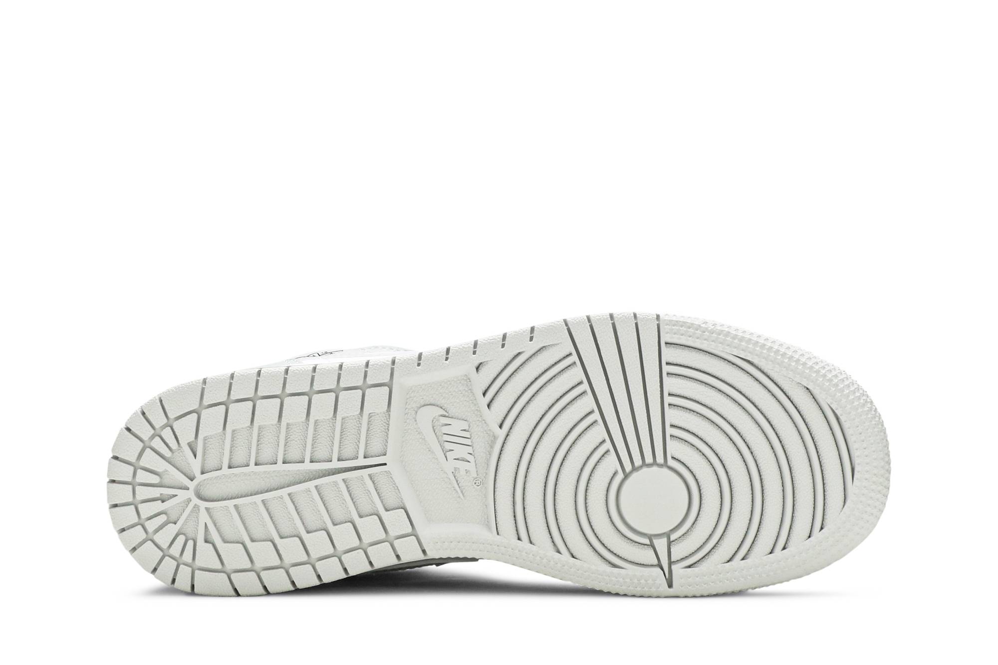 (Grade School) Air Jordan 1 Mid SE ‘Swoosh Logo – Grey Camo’ DD3235-100