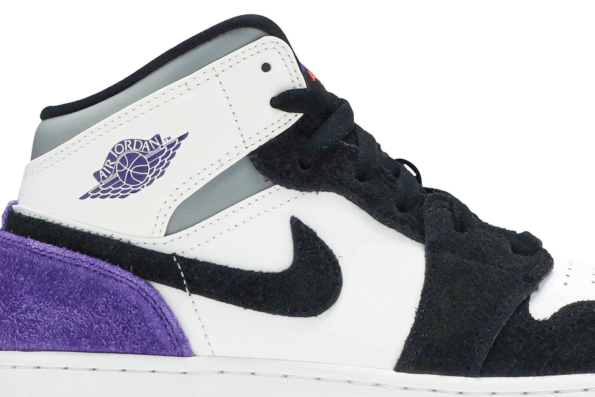 (Grade School) Air Jordan 1 Mid SE ‘Varsity Purple’ BQ6931-105