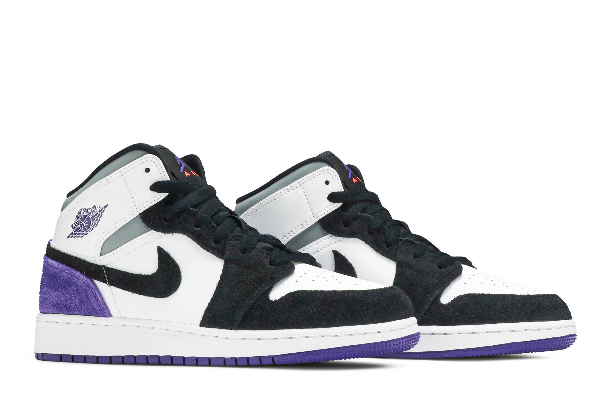 (Grade School) Air Jordan 1 Mid SE ‘Varsity Purple’ BQ6931-105