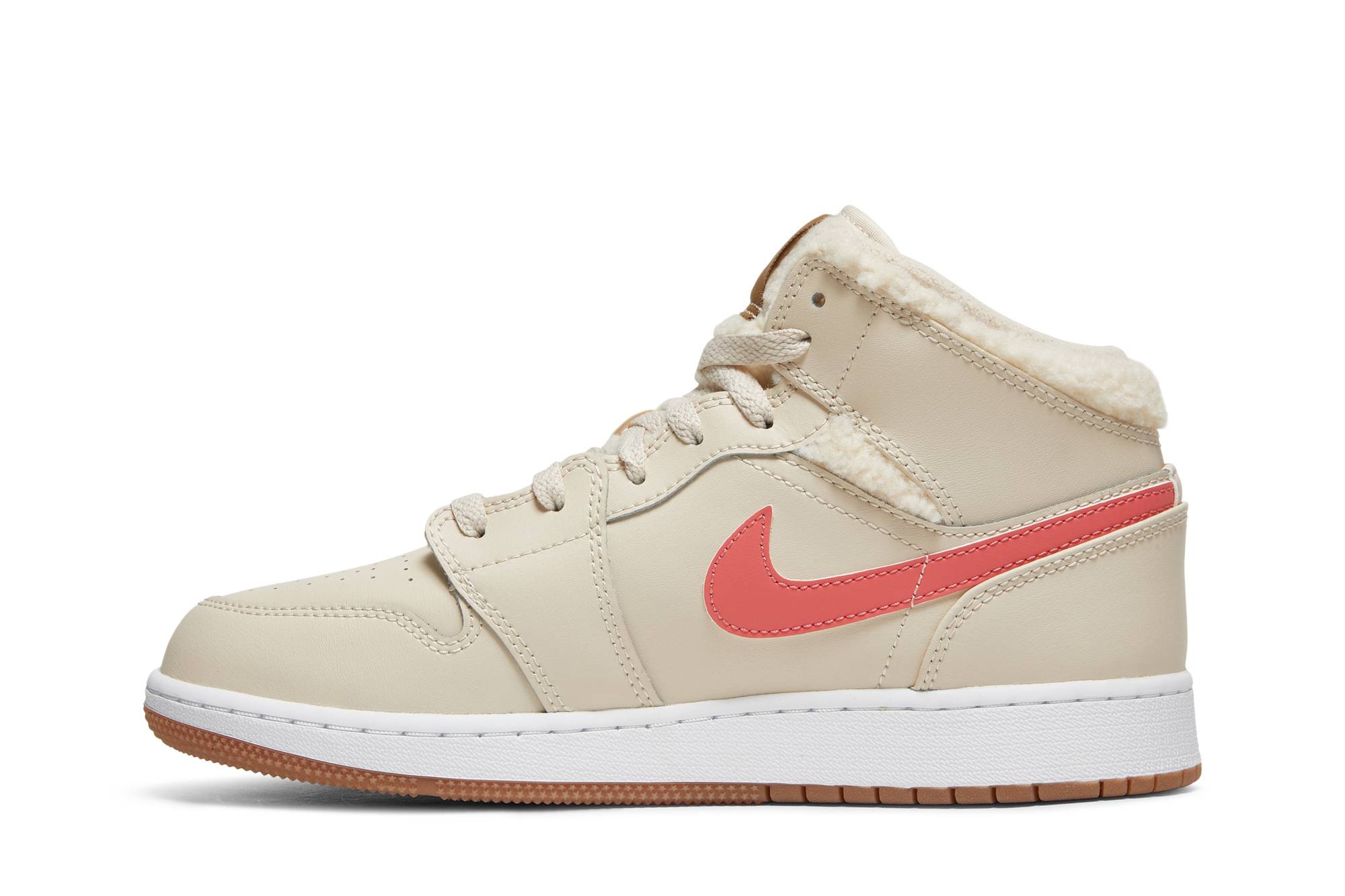 (Grade School) Air Jordan 1 Mid Utility ‘Fleece’ DO2207-264