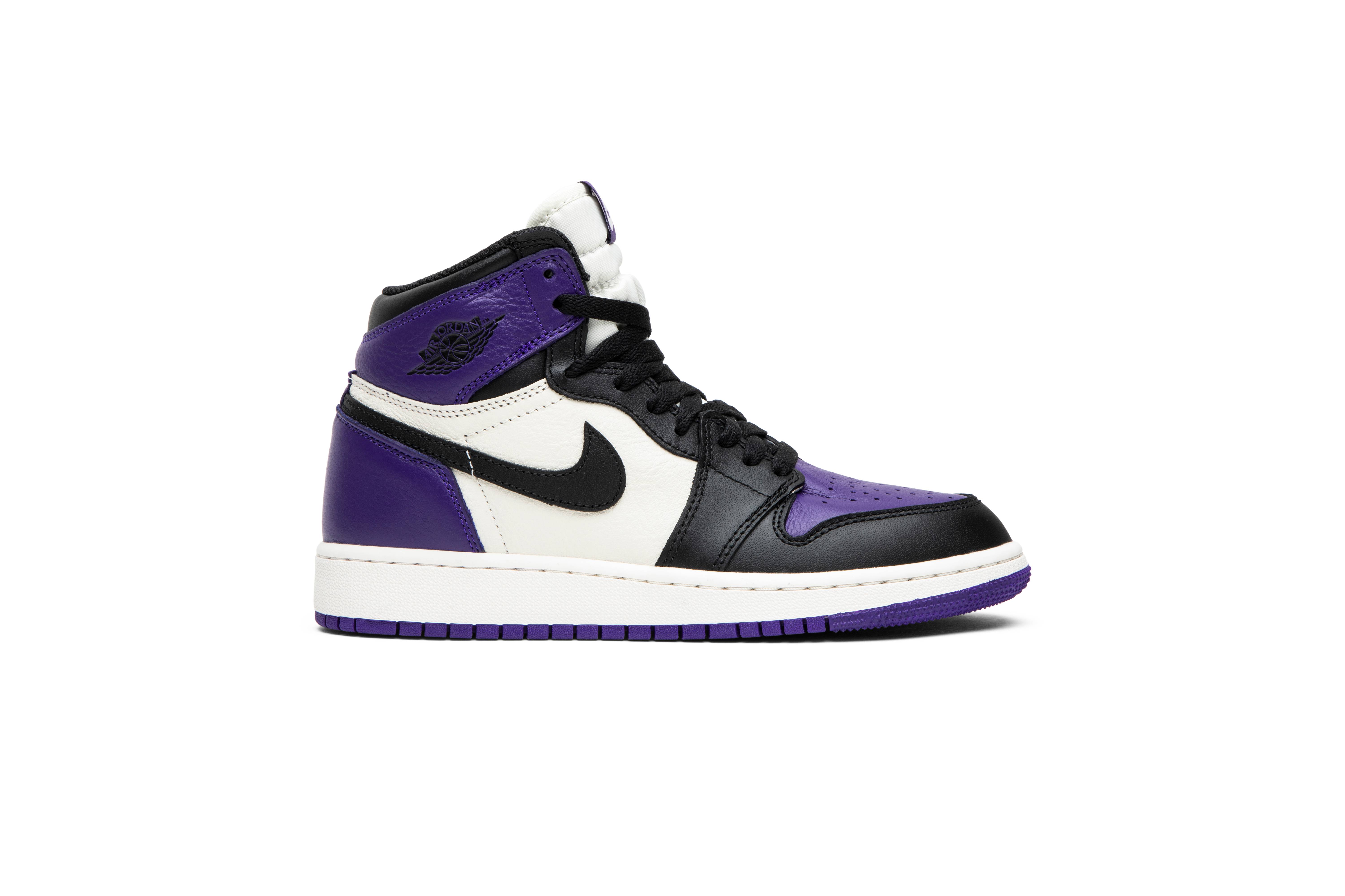 (Grade School) Air Jordan 1 Retro High OG ‘Court Purple’ 575441-501