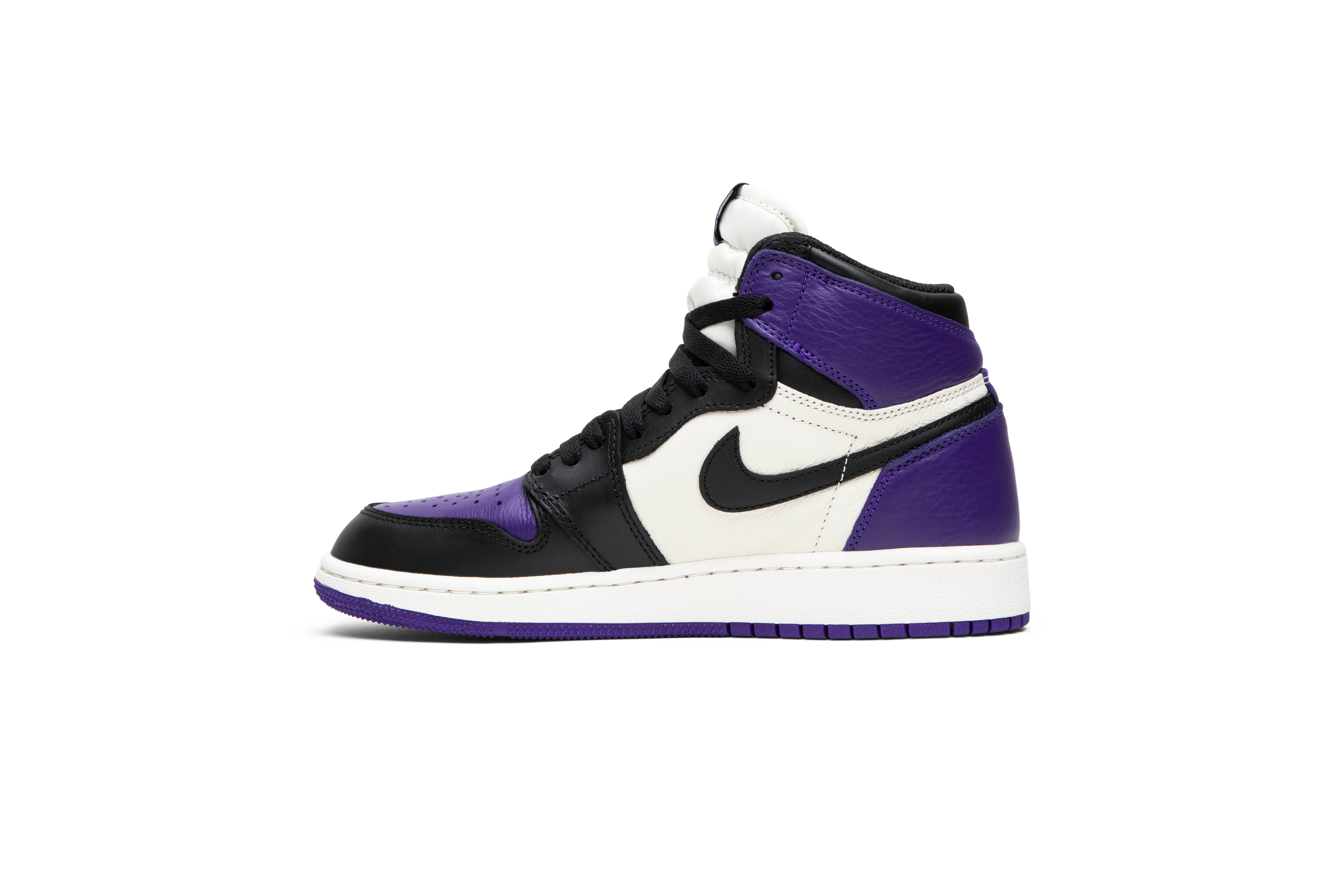 (Grade School) Air Jordan 1 Retro High OG ‘Court Purple’ 575441-501