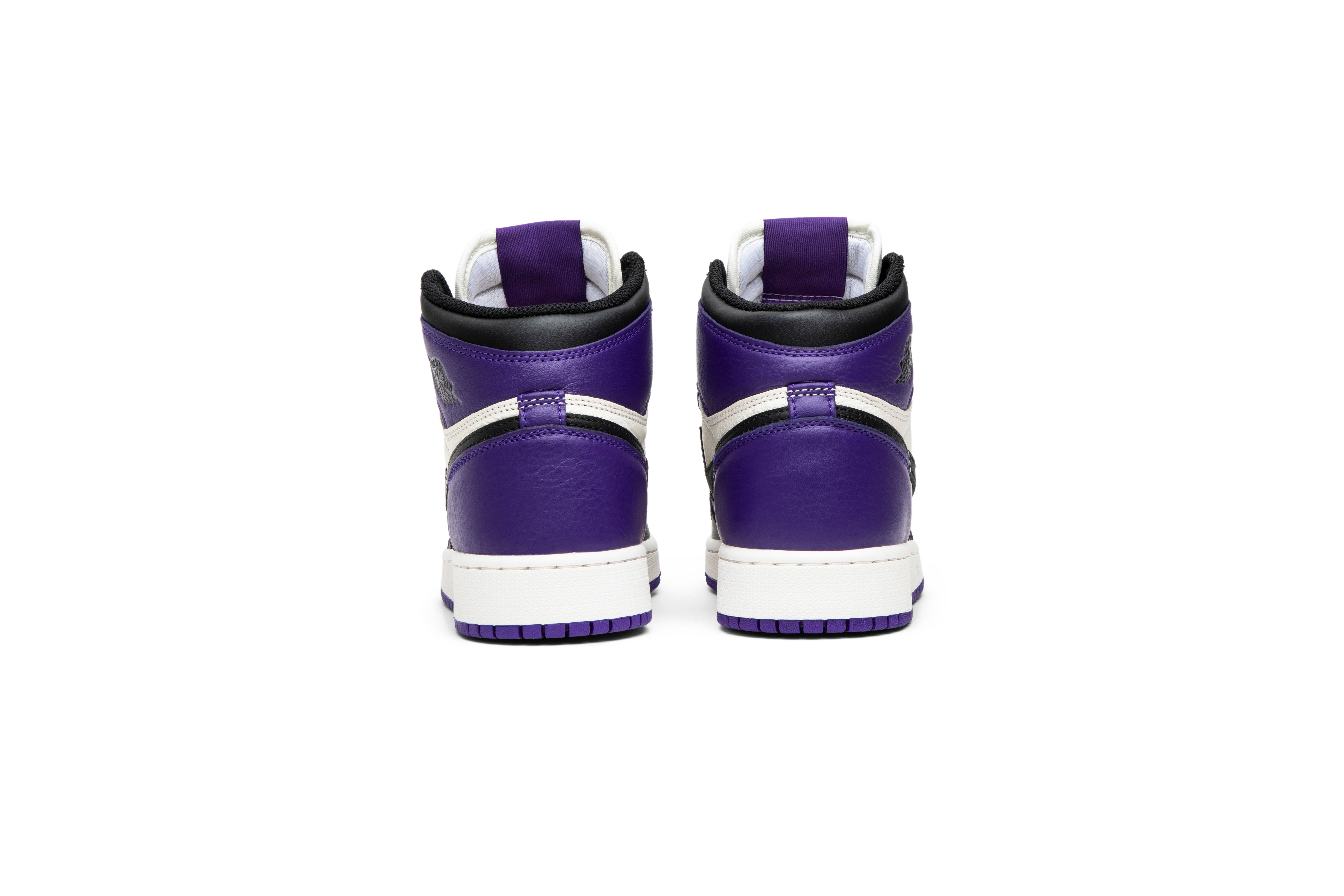 (Grade School) Air Jordan 1 Retro High OG ‘Court Purple’ 575441-501