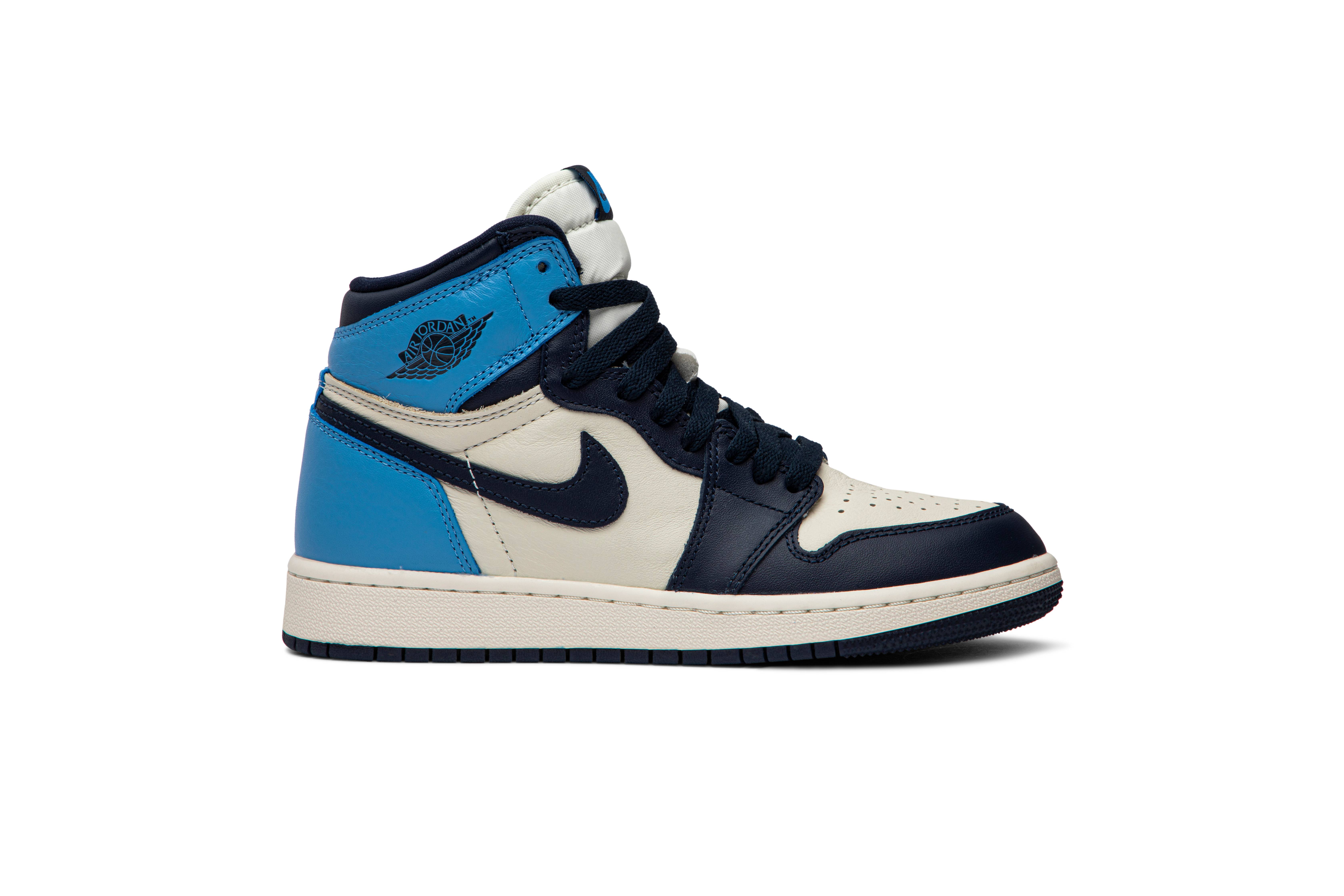 (Grade School) Air Jordan 1 Retro High OG Obsidian 575441-140 Nicesnk