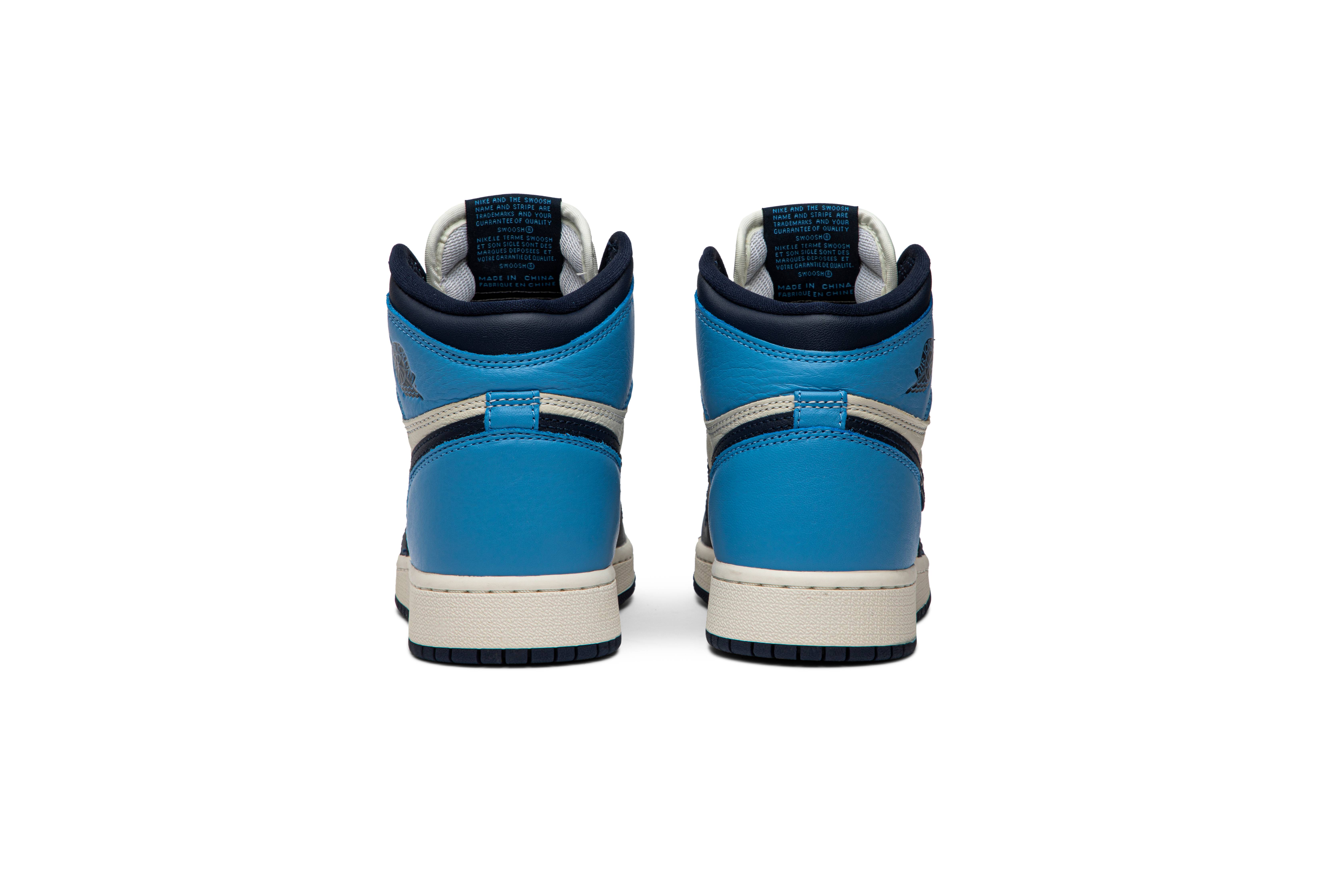 (Grade School) Air Jordan 1 Retro High OG Obsidian 575441-140 Nicesnk