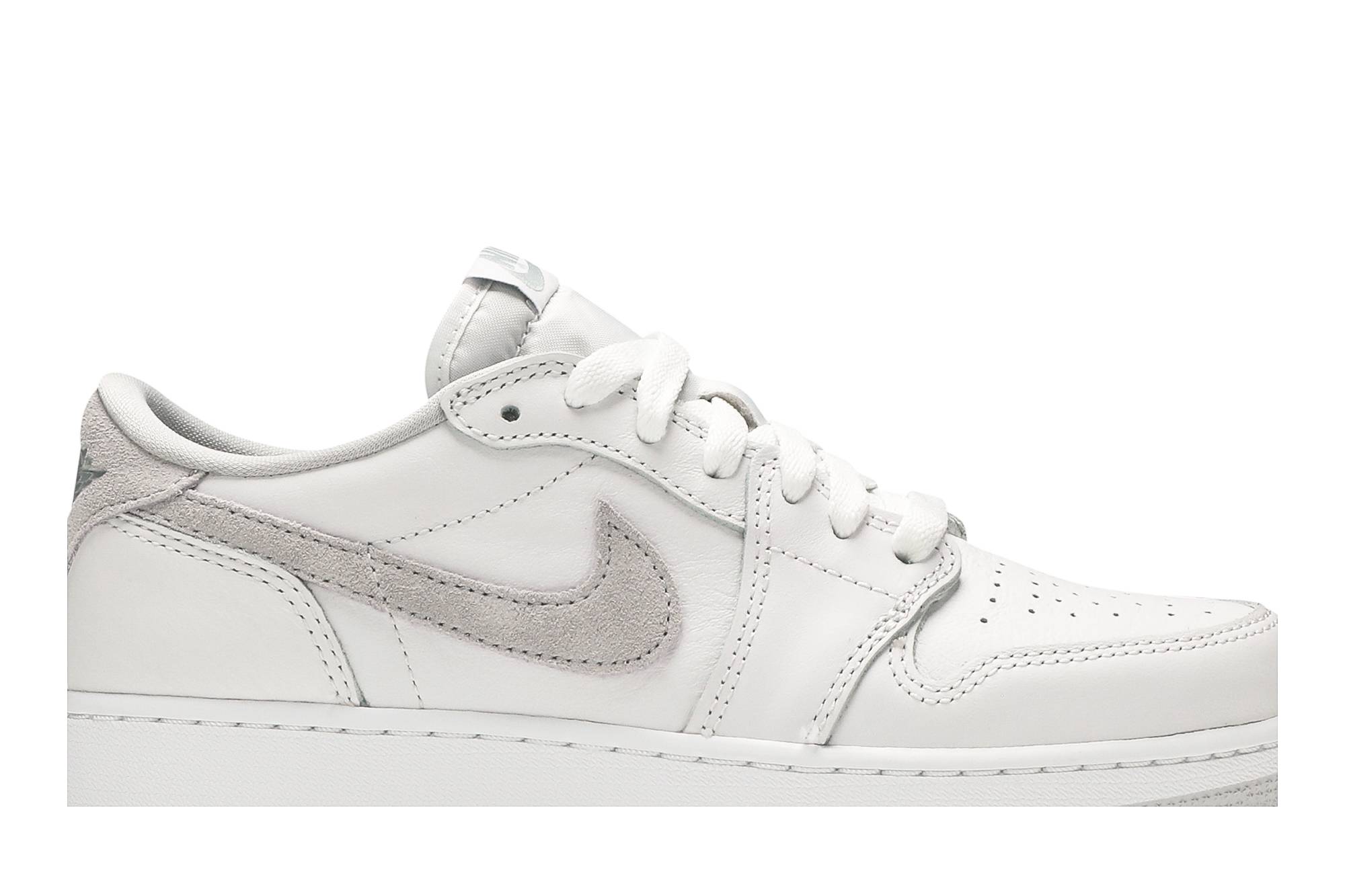 (Grade School) Air Jordan 1 Retro Low OG Neutral Grey 2021 CZ0858-100 Nicesnk