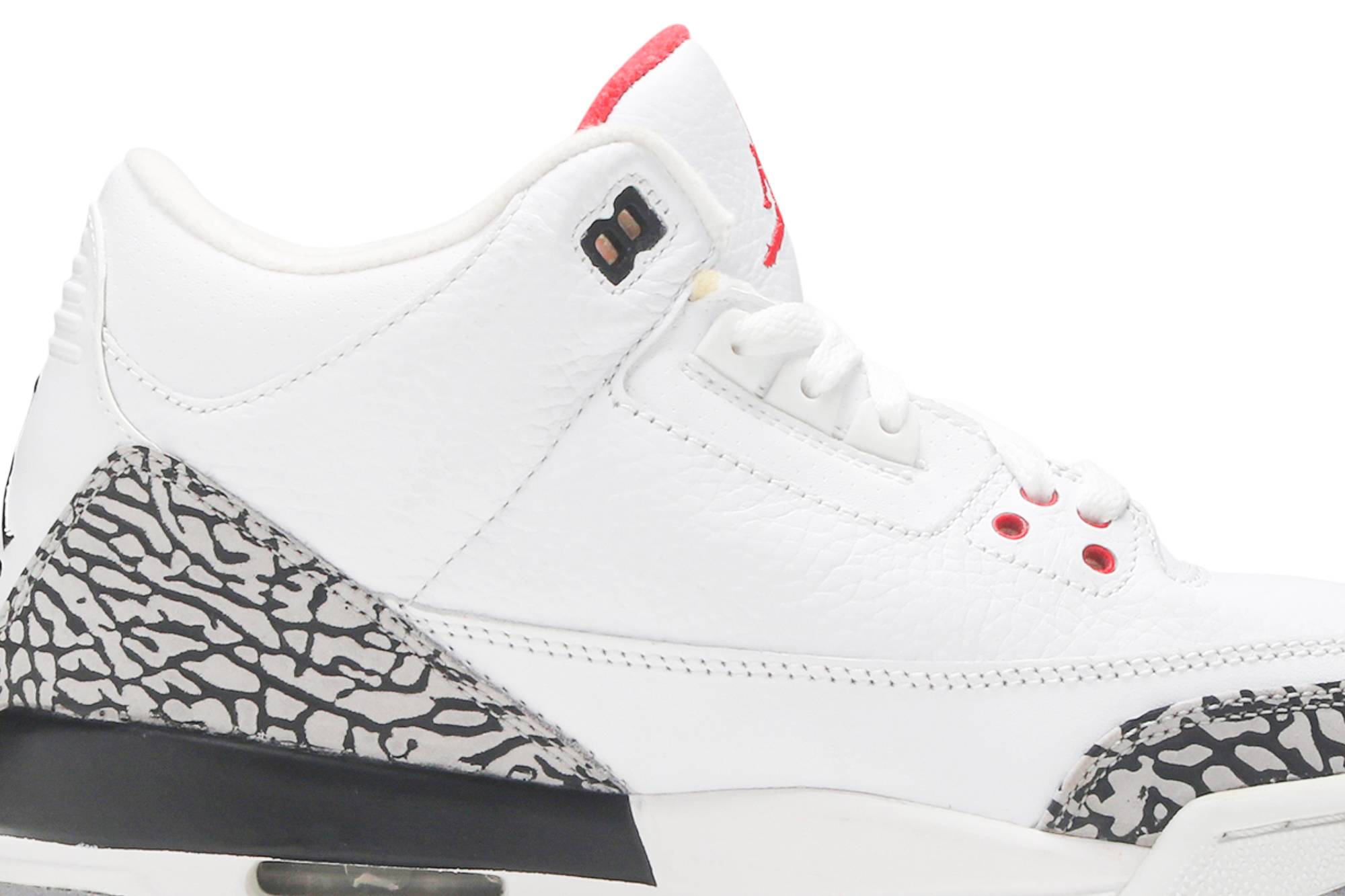(Grade School) Air Jordan 3 Retro 2011 White Cement 398614-105 Nicesnk