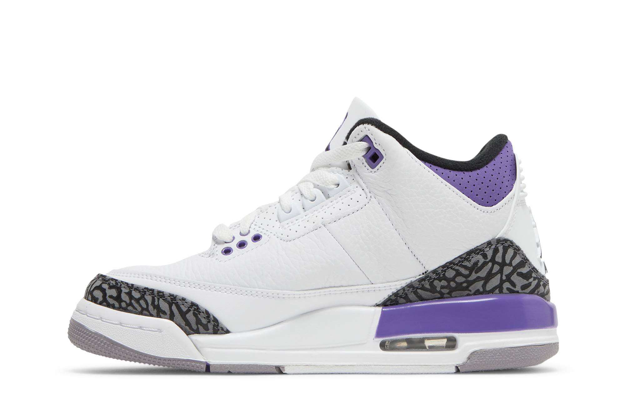 (Grade School) Air Jordan 3 Retro Dark Iris DM0967-105 Nicesnk
