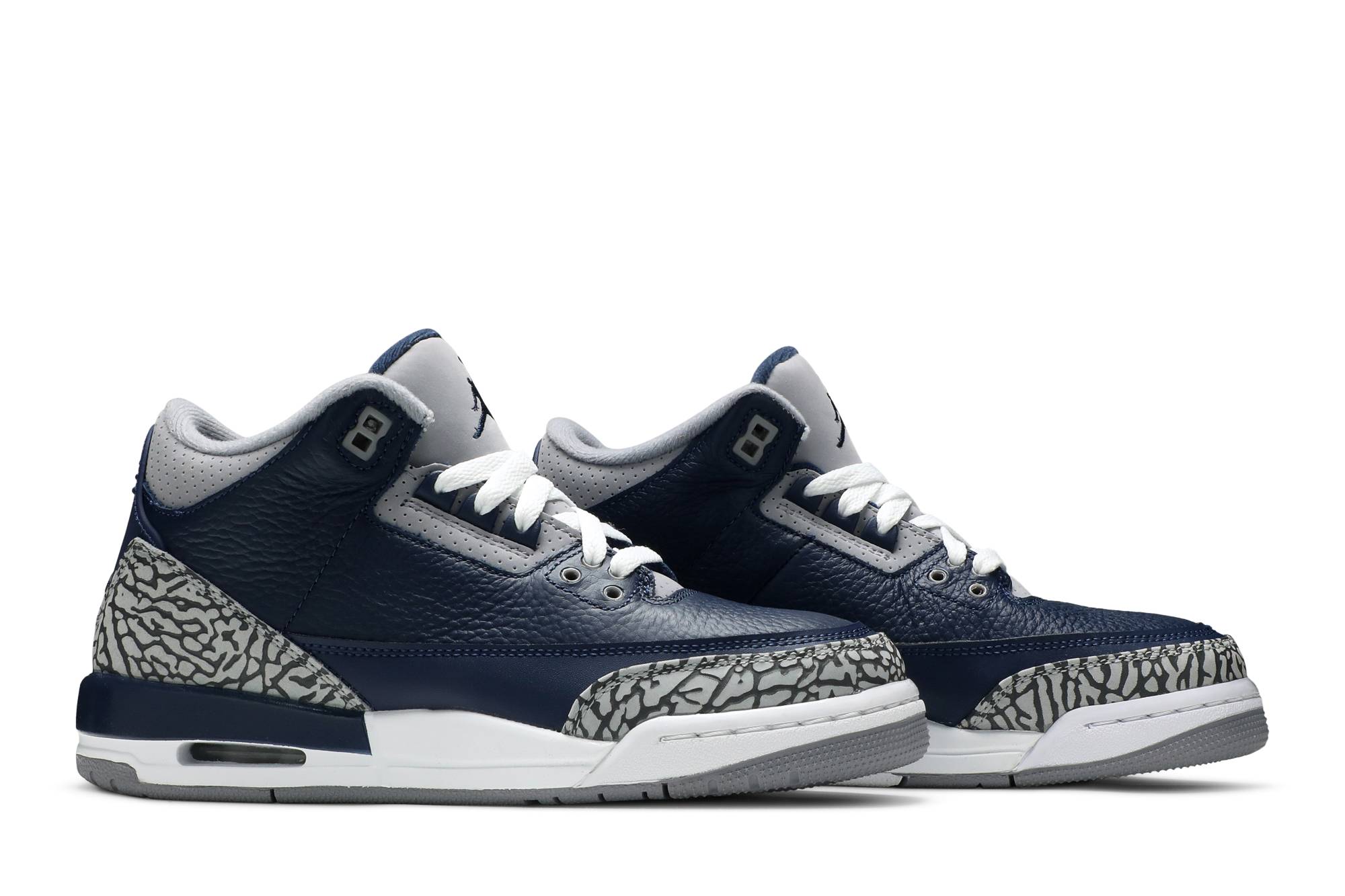 (Grade School) Air Jordan 3 Retro Georgetown 398614-401 Nicesnk