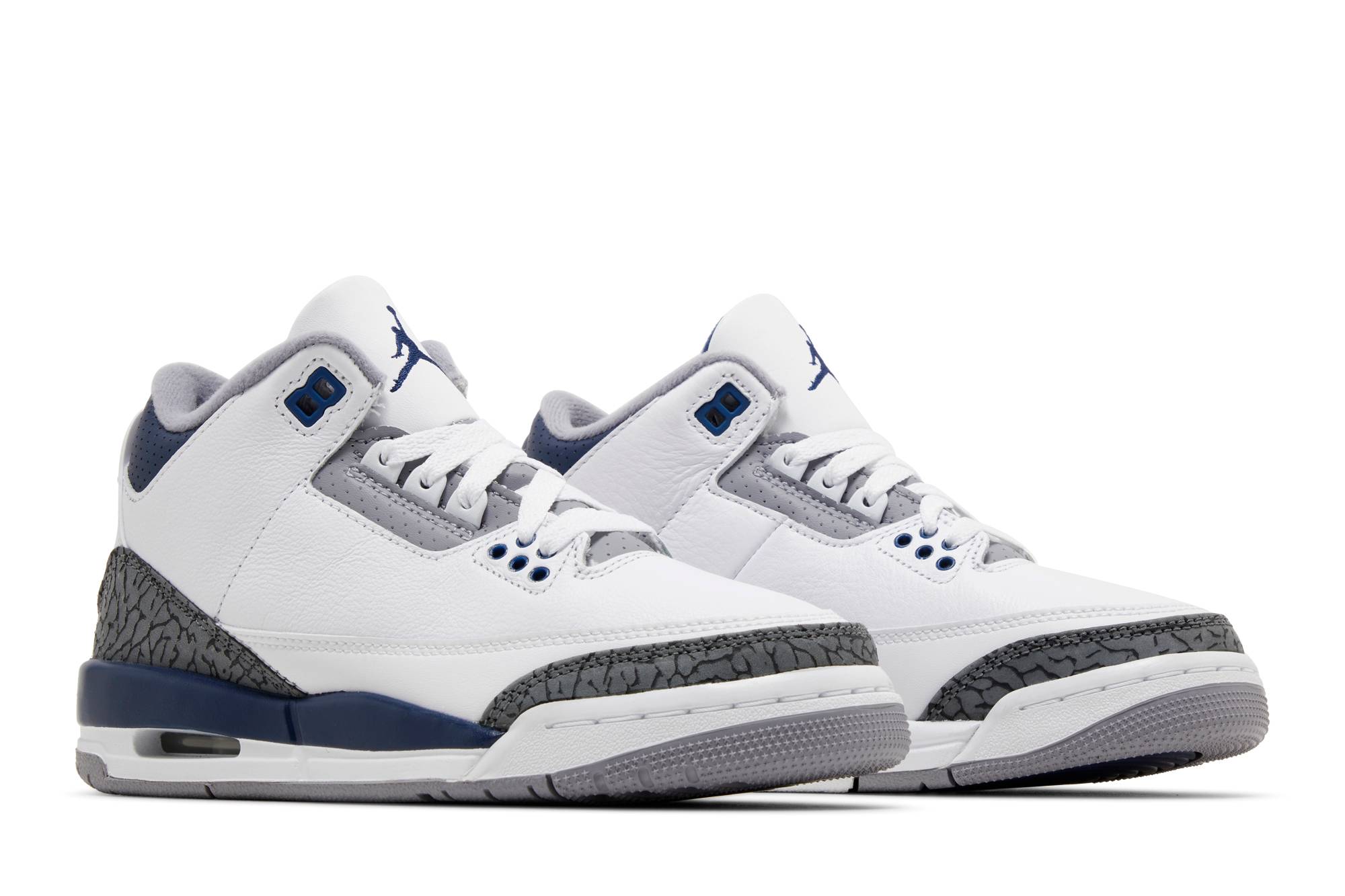 (Grade School) Air Jordan 3 Retro Midnight Navy DM0967-140 Nicesnk
