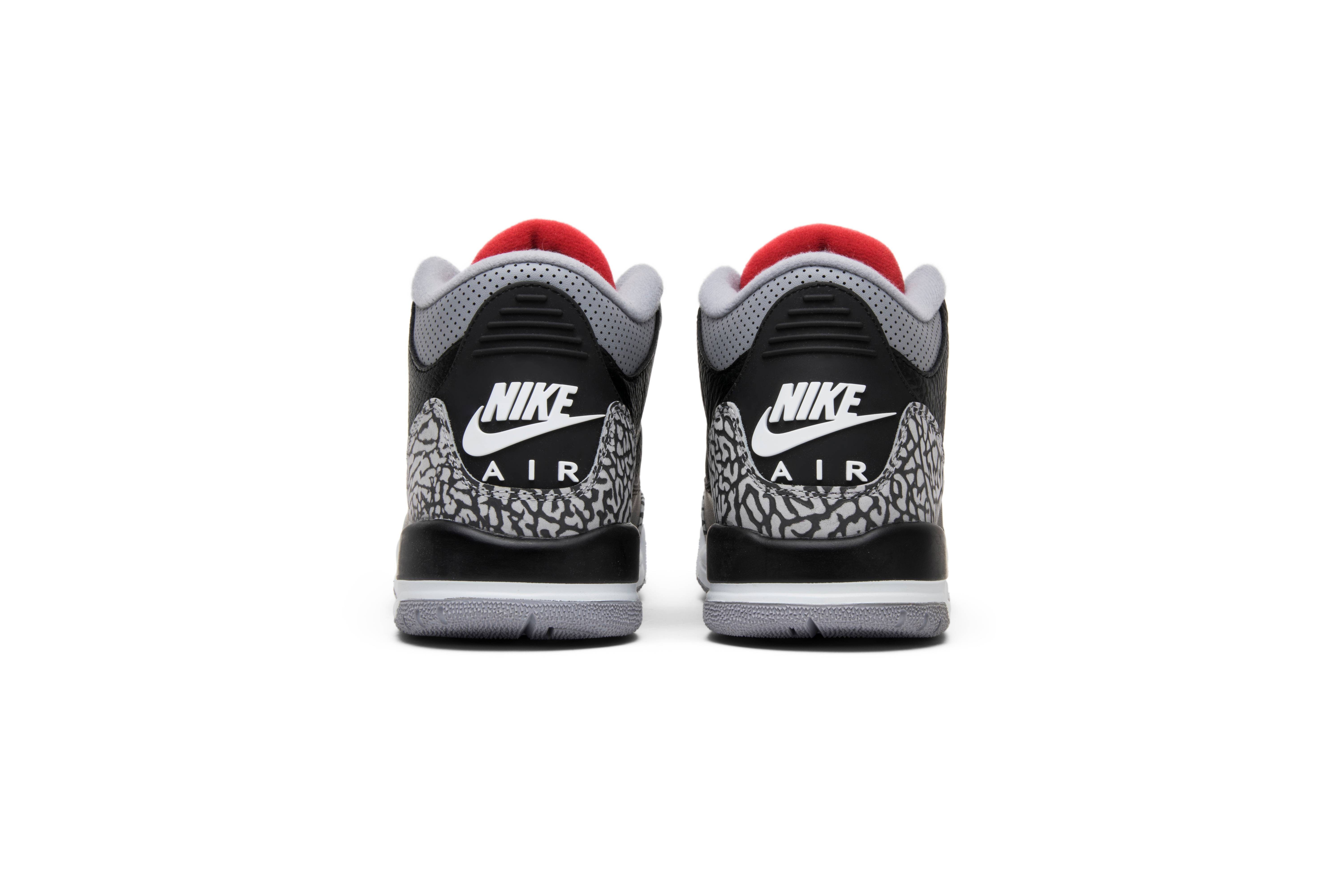 (Grade School) Air Jordan 3 Retro OG ‘Black Cement’ 2018 854261-001
