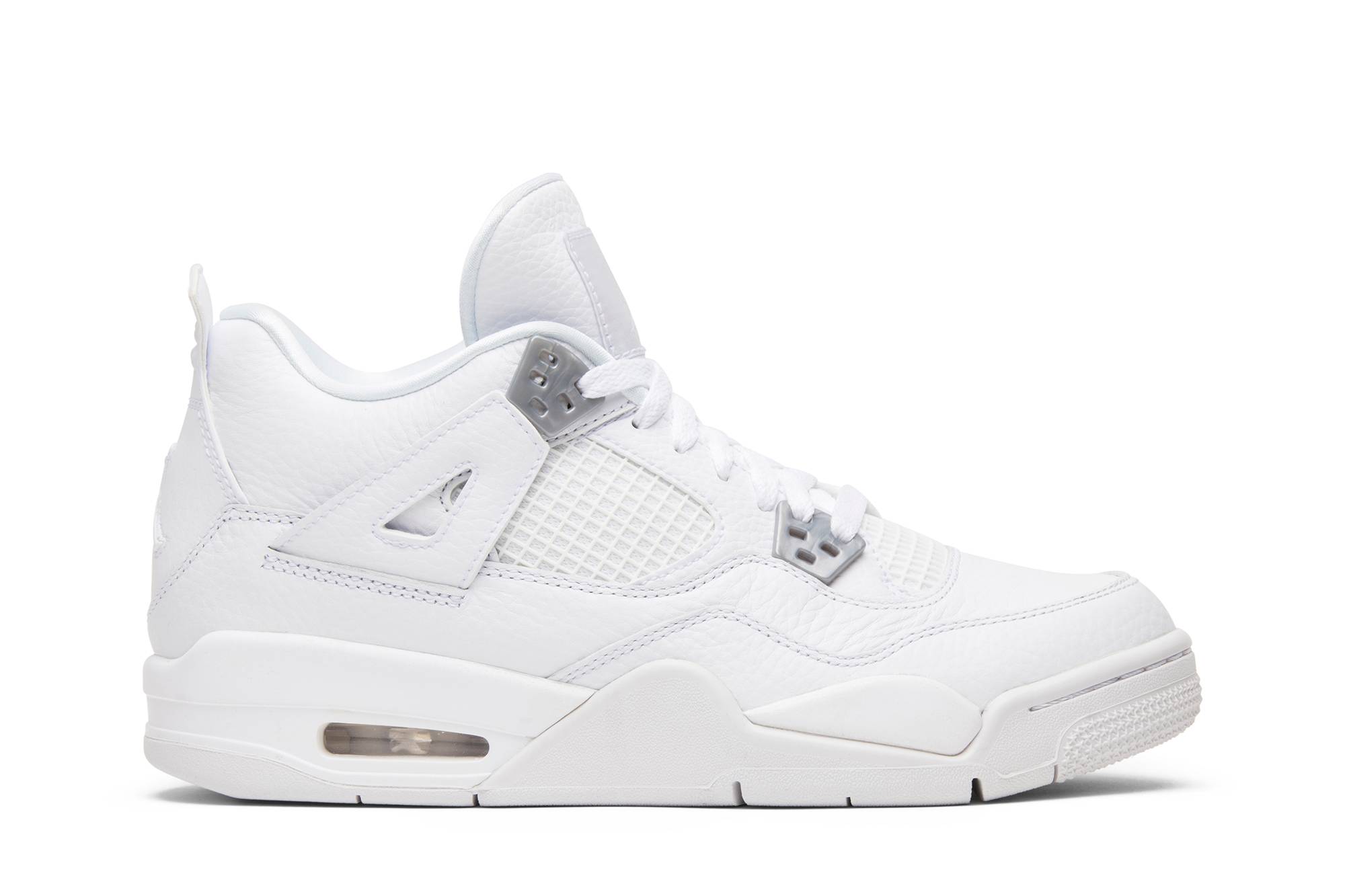(Grade School) Air Jordan 4 Retro 2017 Pure Money 408452-100 Nicesnk