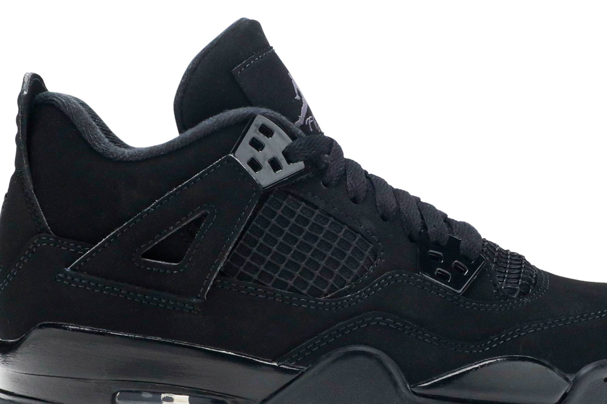 (Grade School) Air Jordan 4 Retro Black Cat 2020 408452-010 Nicesnk