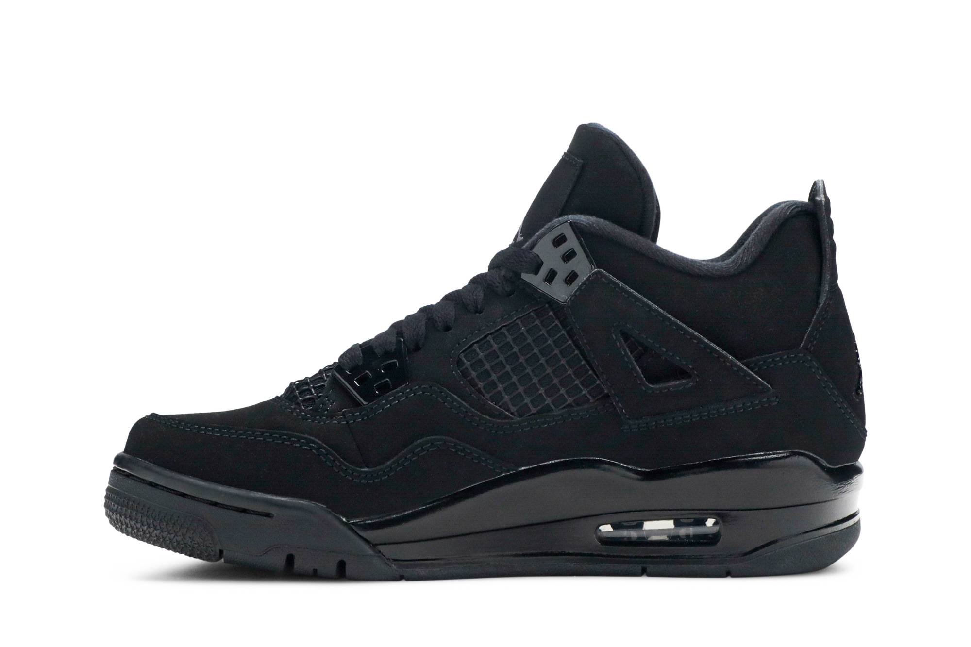 (Grade School) Air Jordan 4 Retro Black Cat 2020 408452-010 Nicesnk