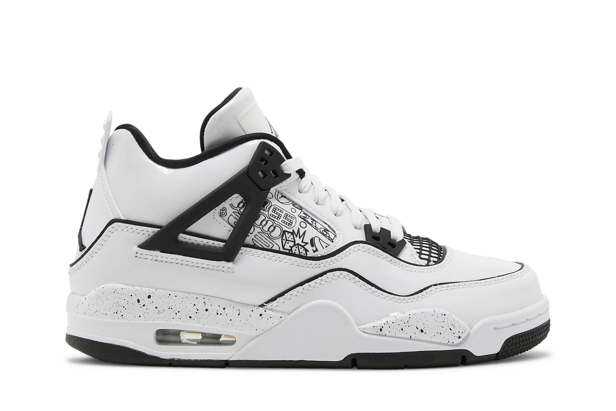 (Grade School) Air Jordan 4 Retro DIY DC4101-100 Nicesnk