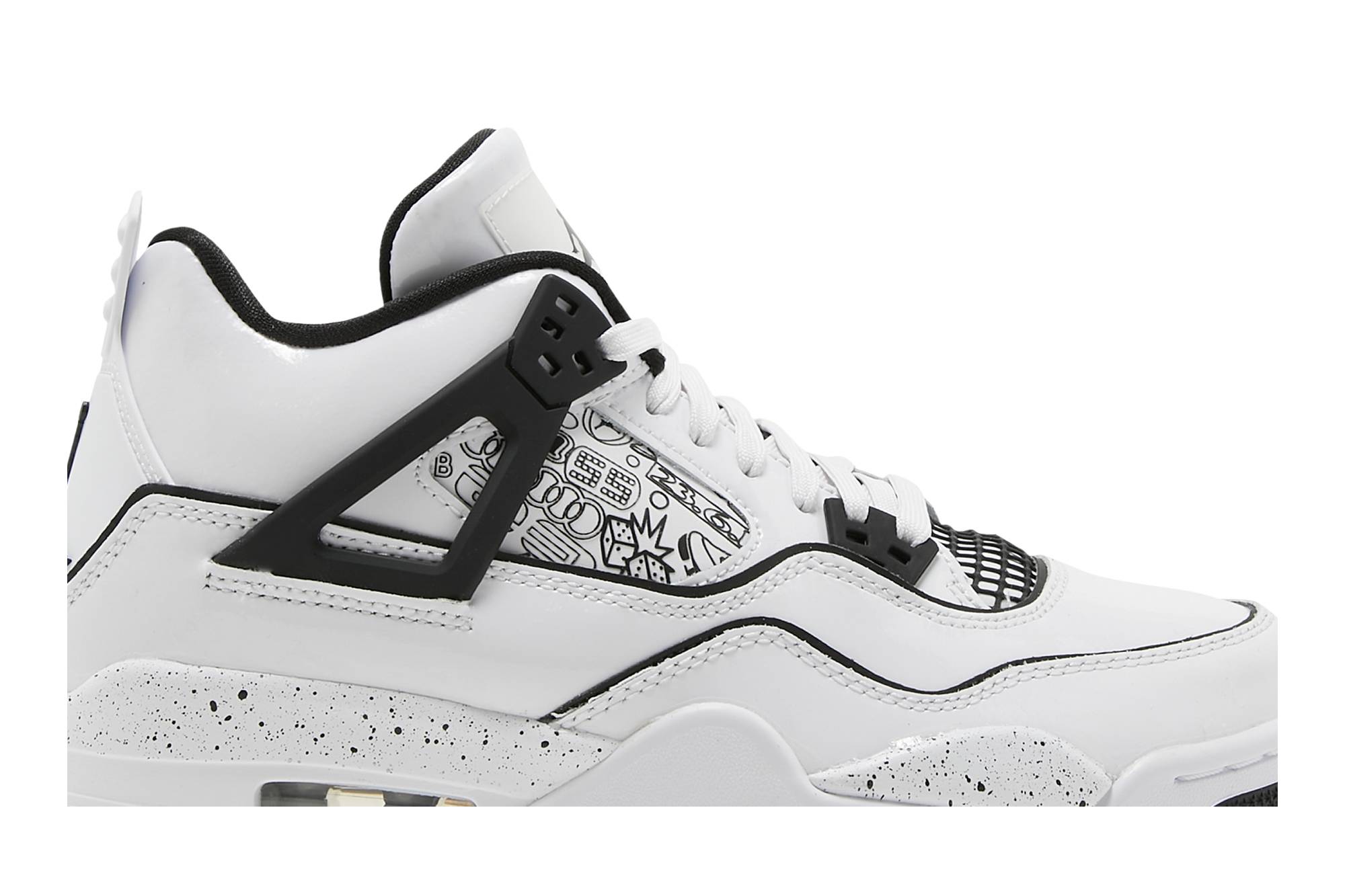 (Grade School) Air Jordan 4 Retro DIY DC4101-100 Nicesnk