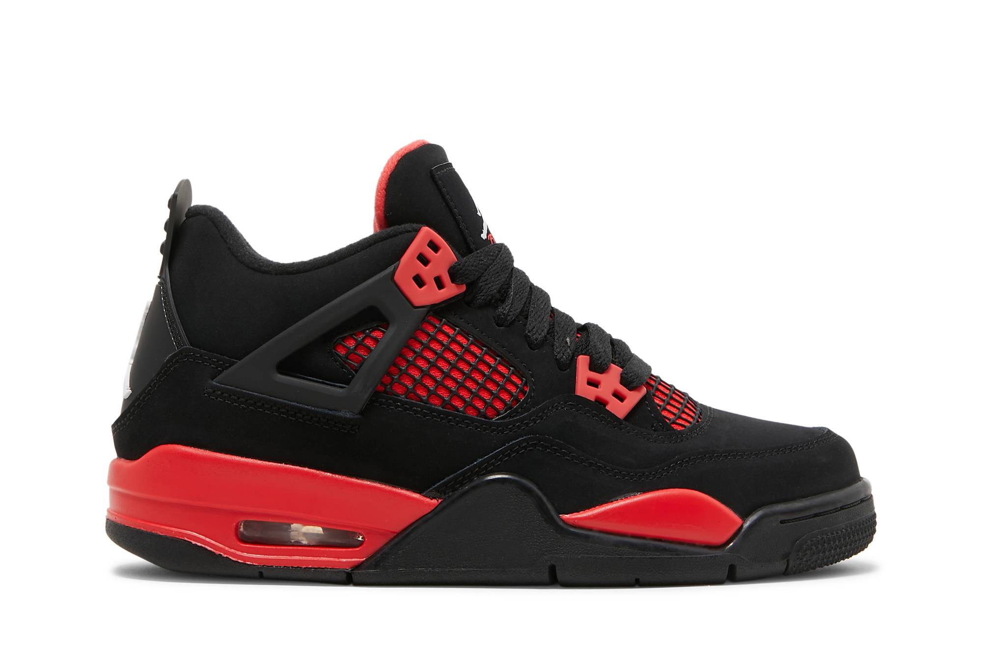 (Grade School) Air Jordan 4 Retro Red Thunder 408452-016 Nicesnk