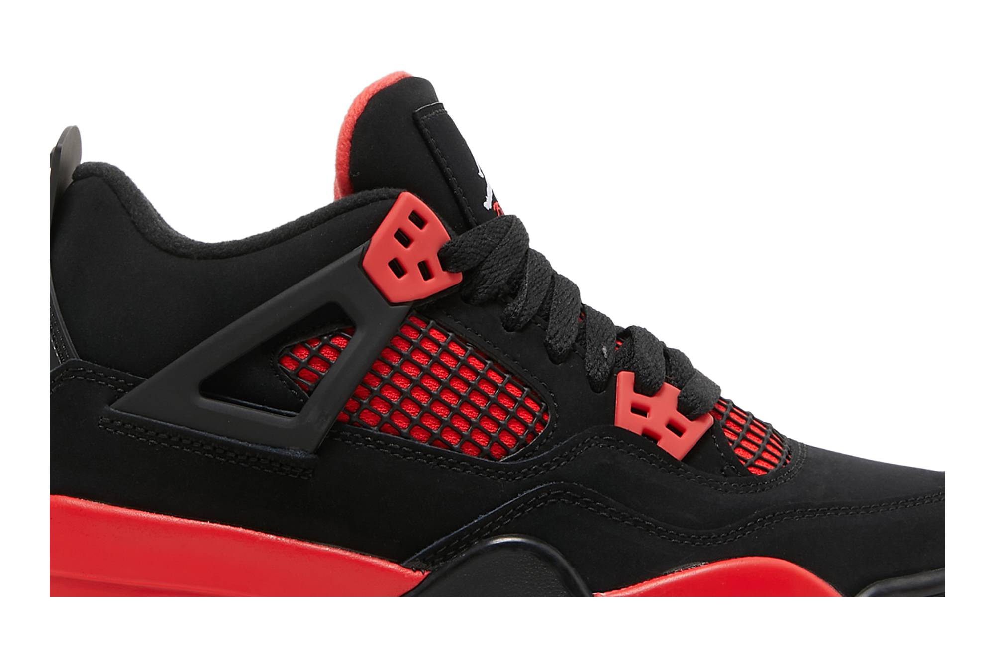 (Grade School) Air Jordan 4 Retro Red Thunder 408452-016 Nicesnk