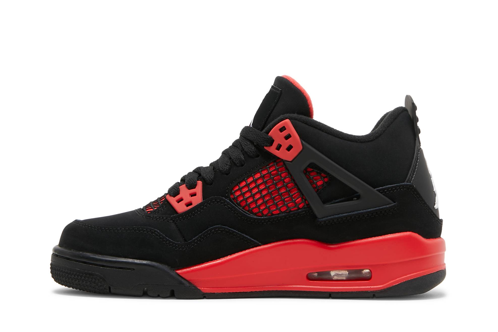 (Grade School) Air Jordan 4 Retro Red Thunder 408452-016 Nicesnk
