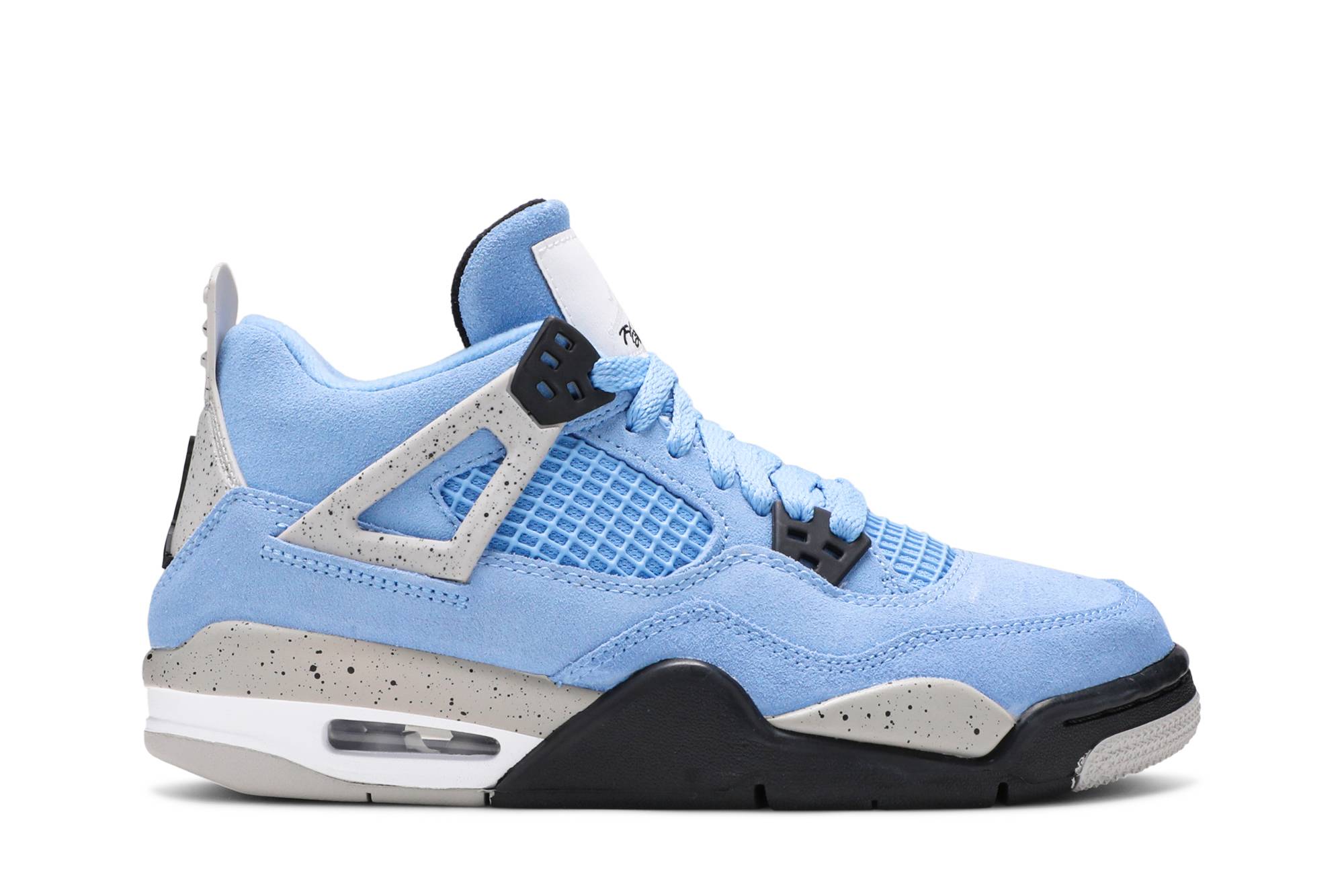 (Grade School) Air Jordan 4 Retro University Blue 408452-400 Nicesnk