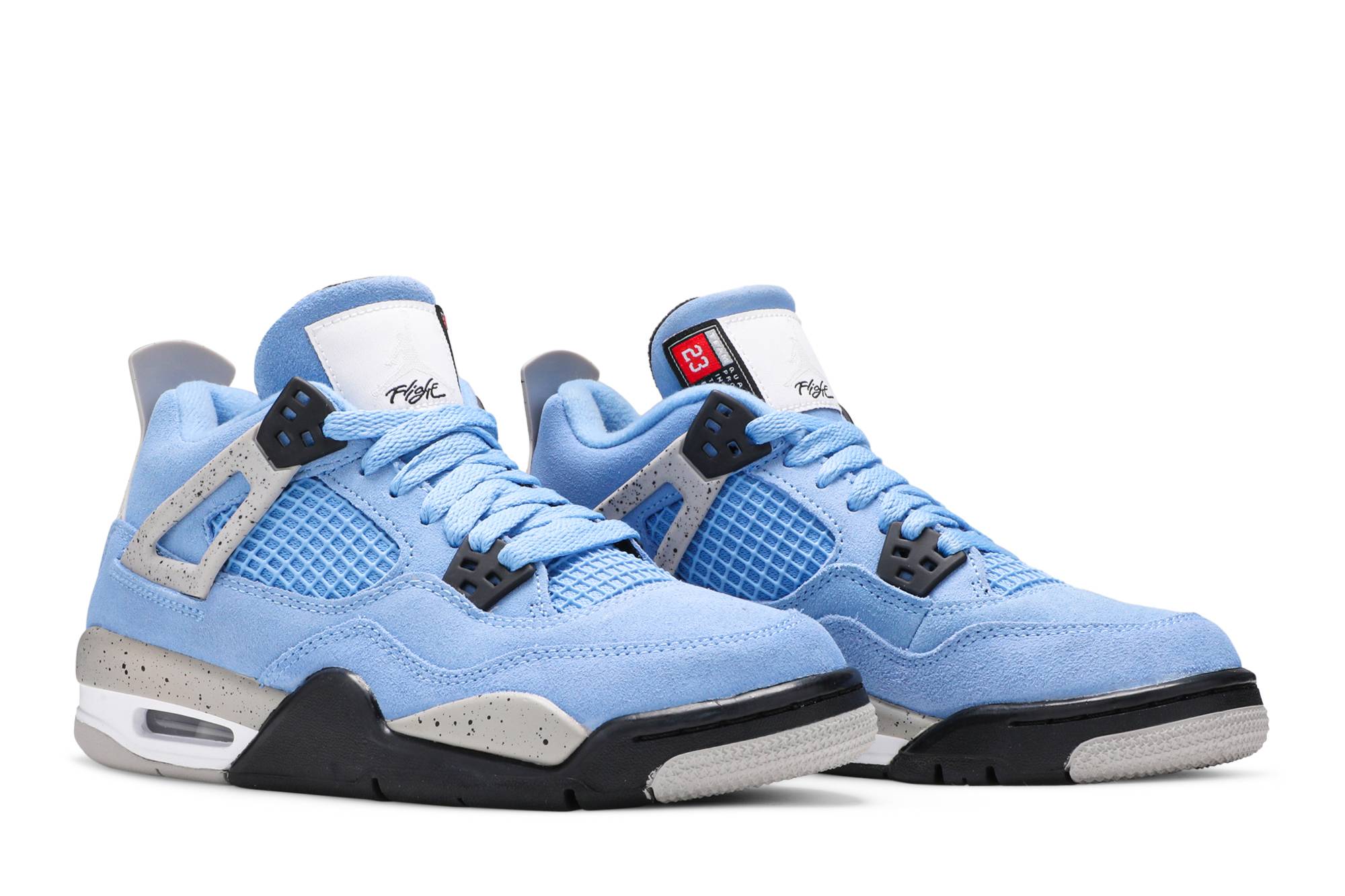 (Grade School) Air Jordan 4 Retro University Blue 408452-400 Nicesnk
