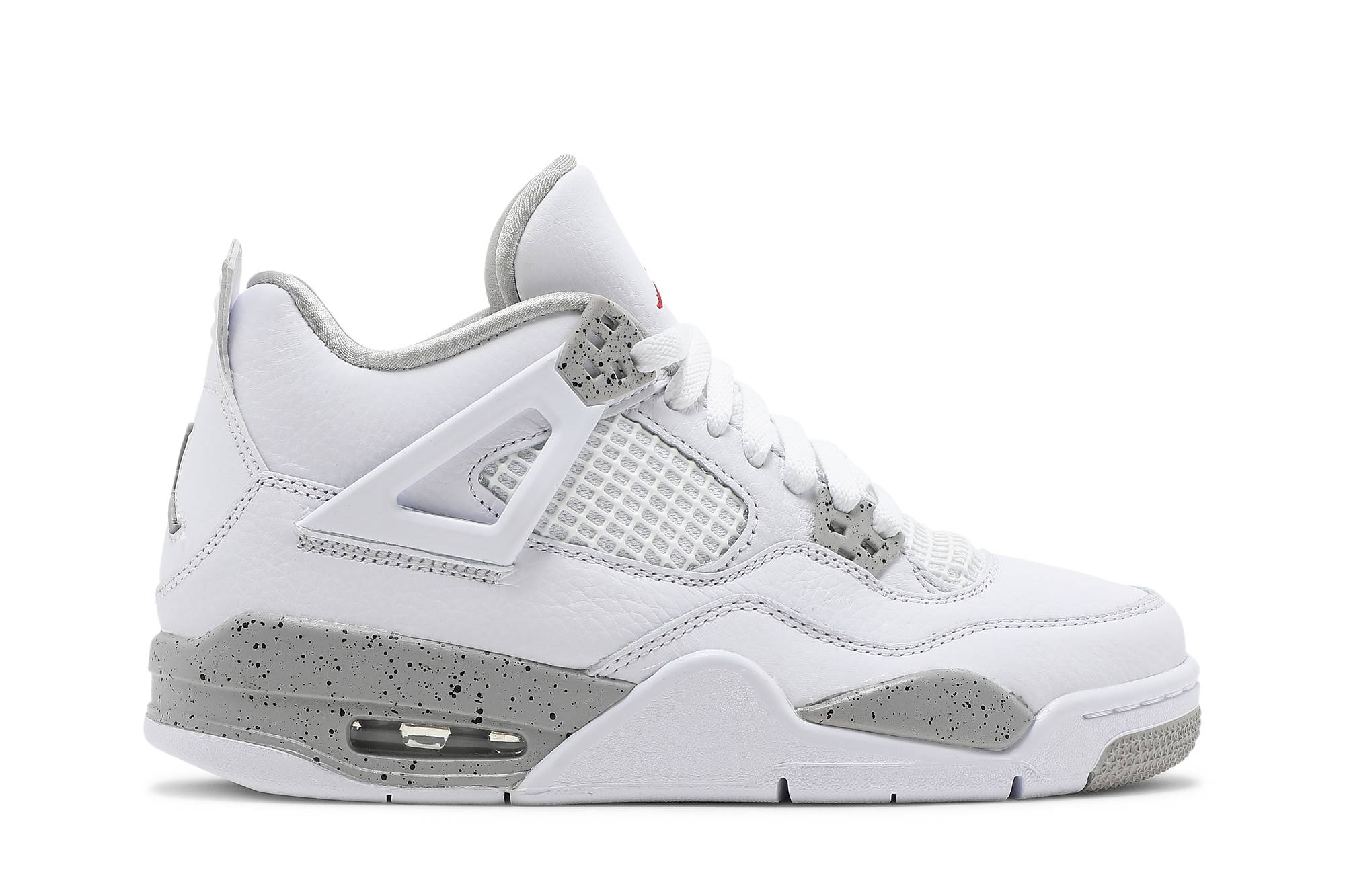 (Grade School) Air Jordan 4 Retro White Oreo DJ4699-100 Nicesnk