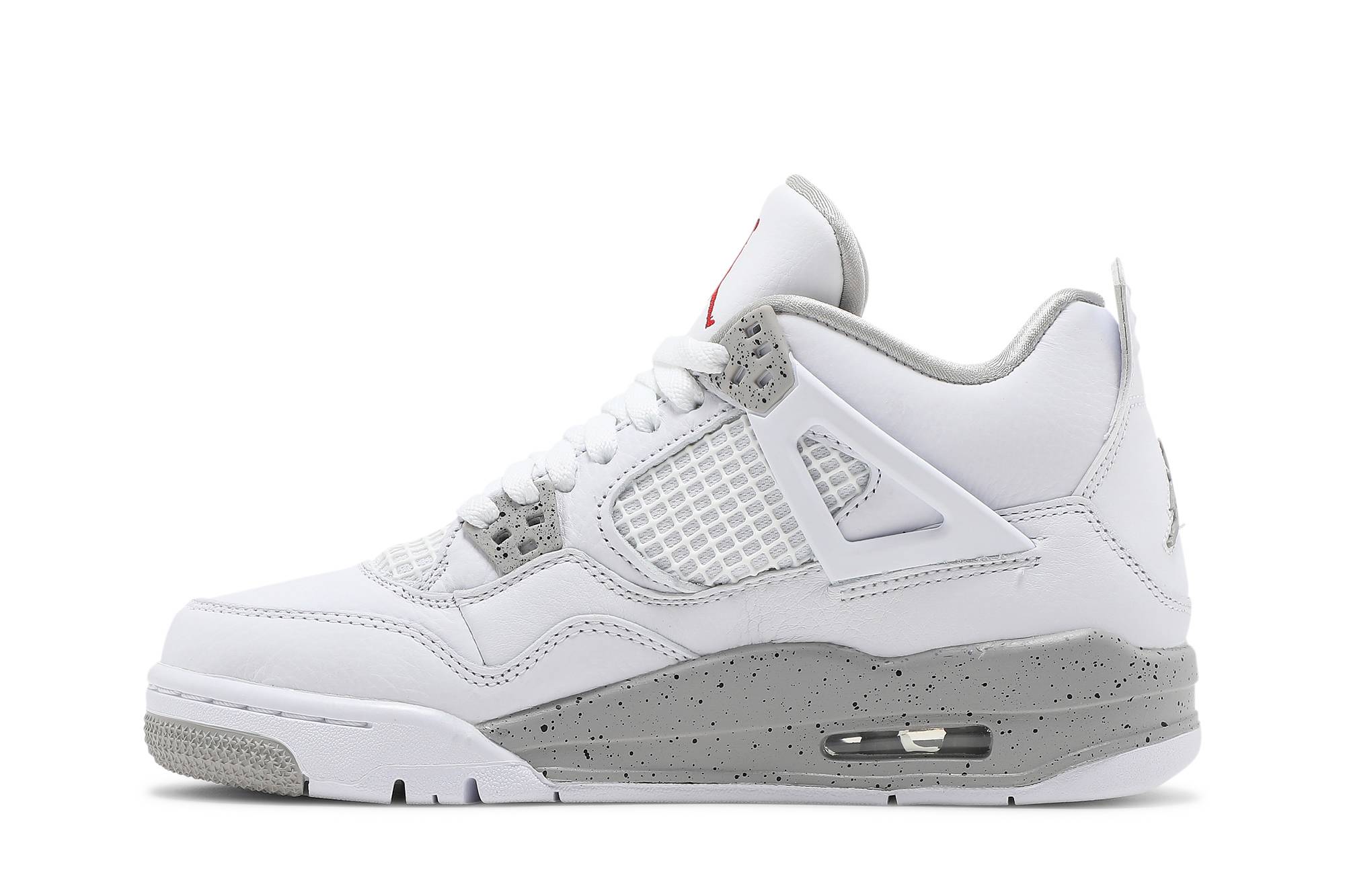 (Grade School) Air Jordan 4 Retro White Oreo DJ4699-100 Nicesnk
