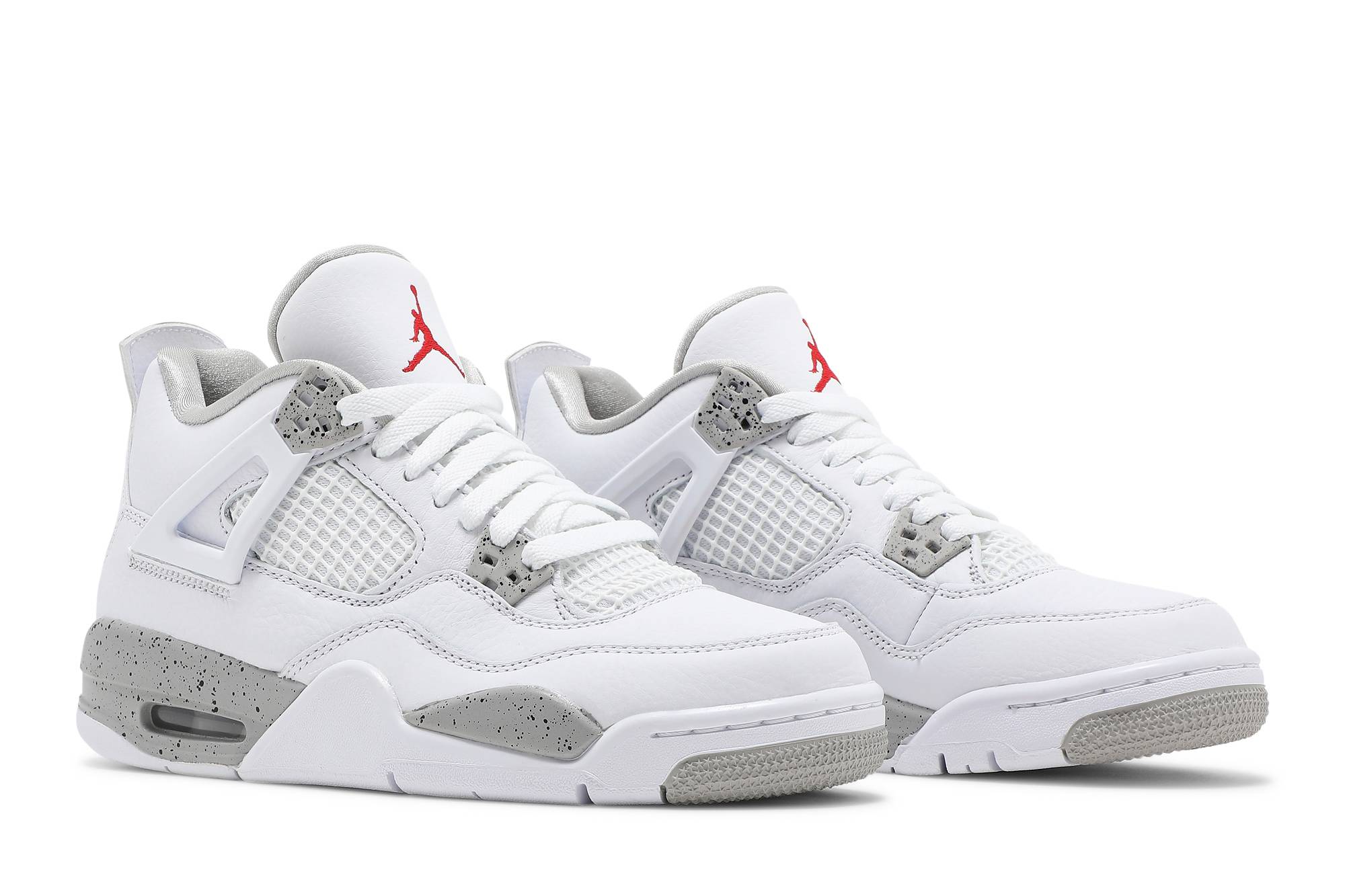 (Grade School) Air Jordan 4 Retro White Oreo DJ4699-100 Nicesnk