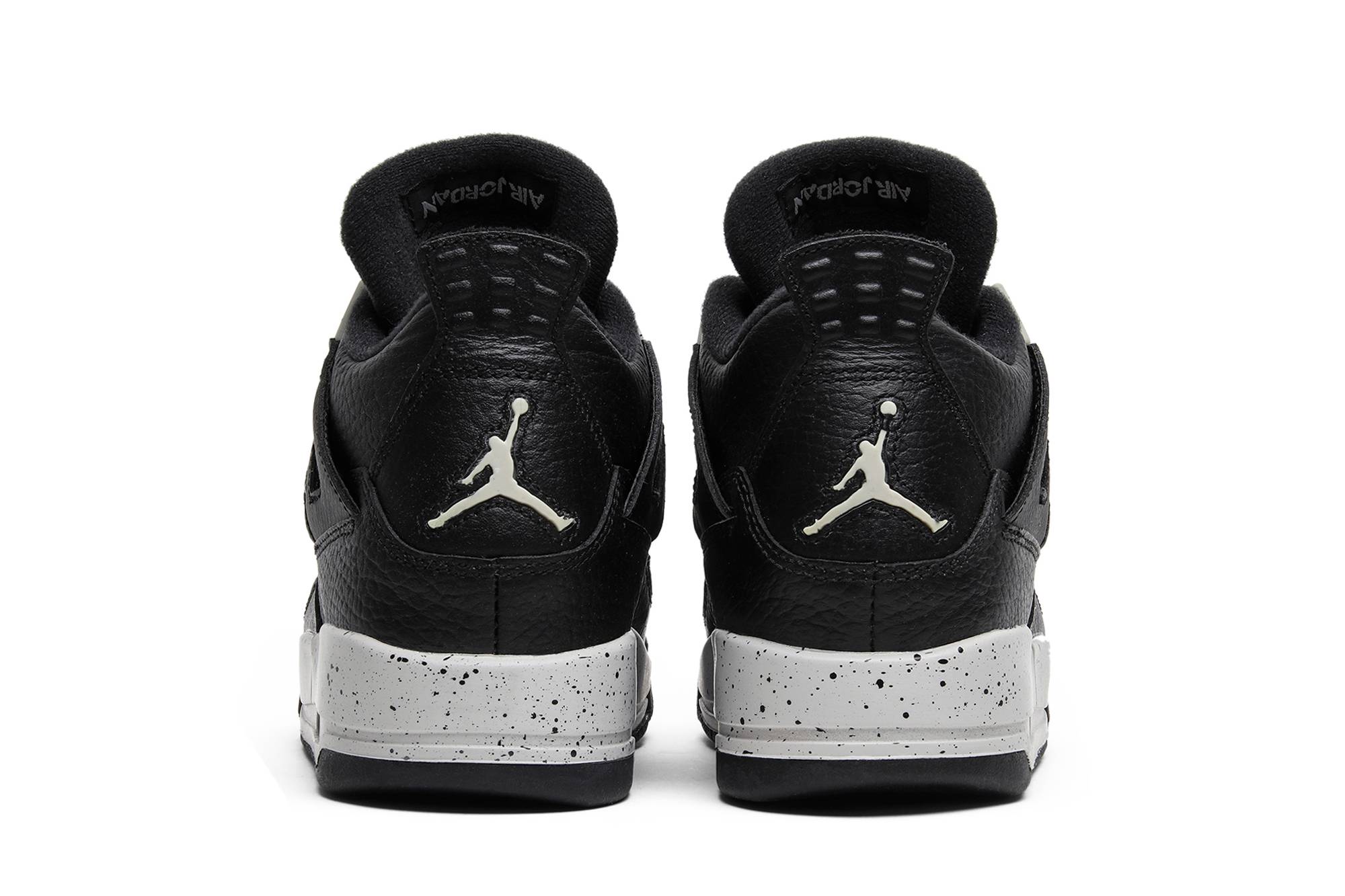 (Grade School) Air Jordan 4 Retro LS 2015 Oreo 408452-003 Nicesnk