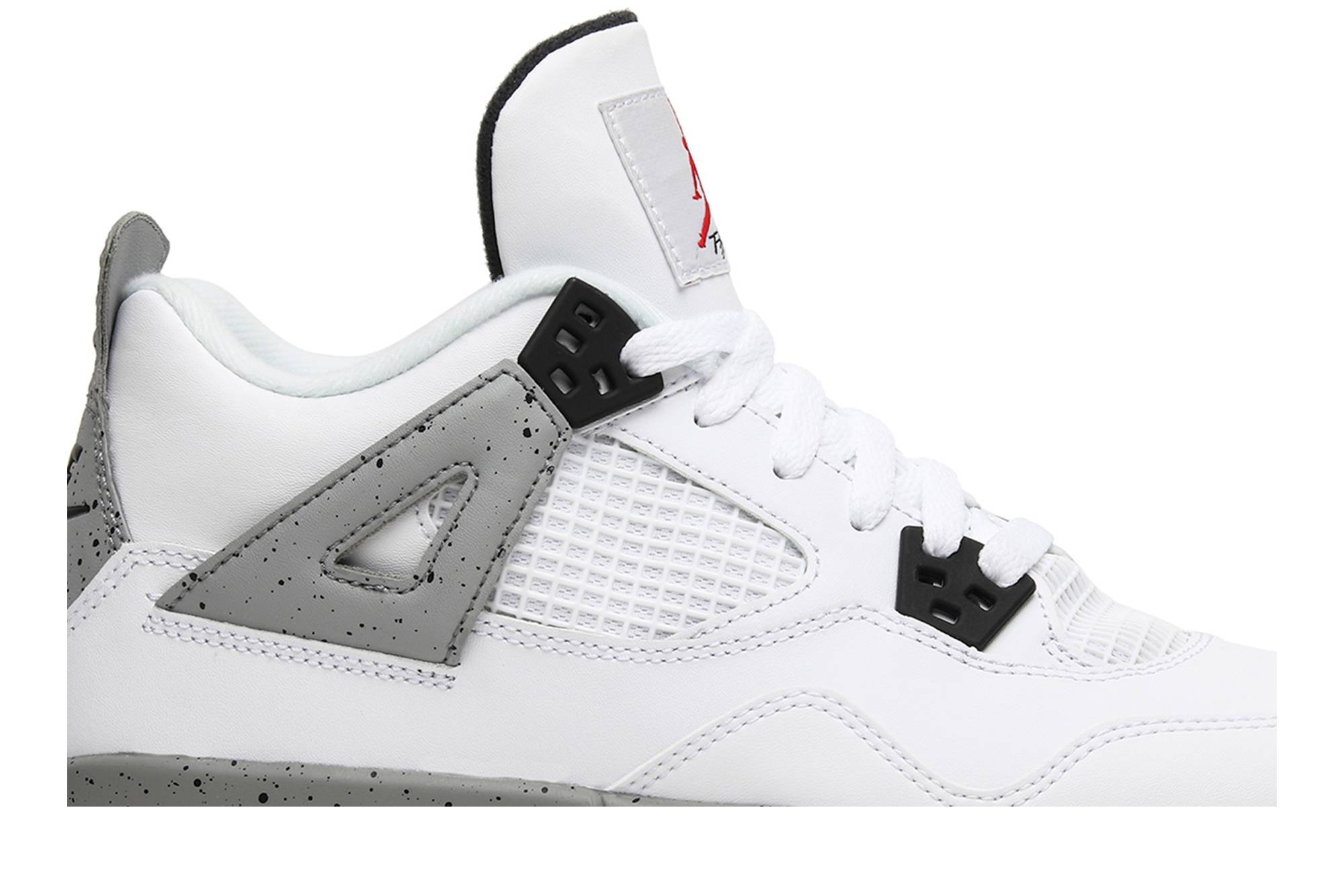 (Grade School) Air Jordan 4 Retro OG BG 2016 White Cement 836016-192 Nicesnk