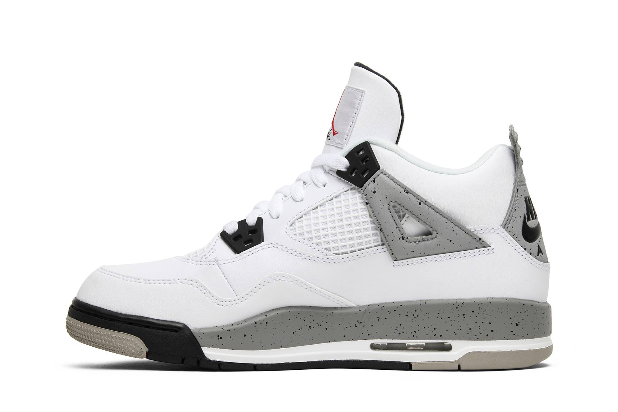 (Grade School) Air Jordan 4 Retro OG BG 2016 White Cement 836016-192 Nicesnk