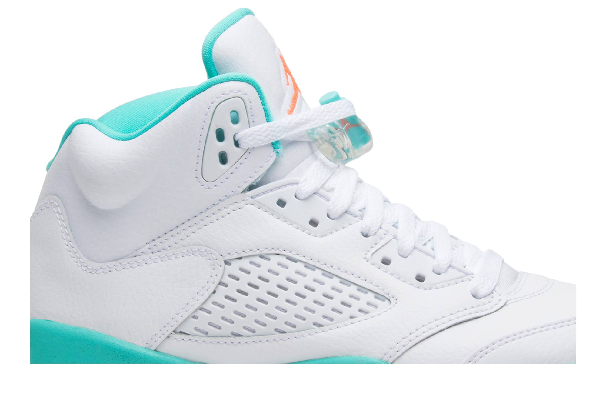 (Grade School) Air Jordan 5 Retro ‘Light Aqua’ 440892-100