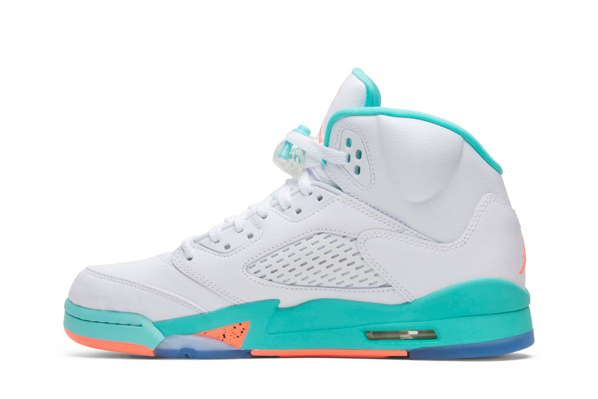 (Grade School) Air Jordan 5 Retro ‘Light Aqua’ 440892-100