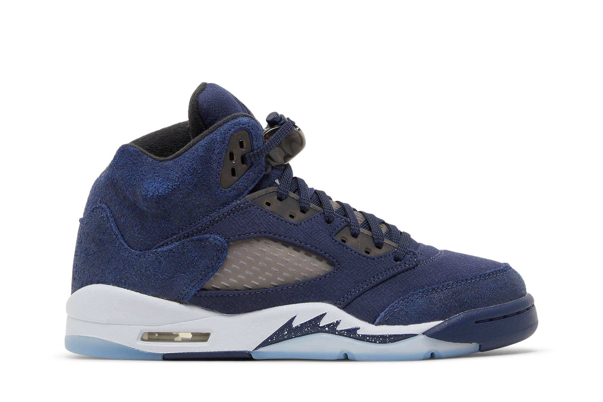 (Grade School) Air Jordan 5 Retro Midnight Navy FN5452-400 Nicesnk
