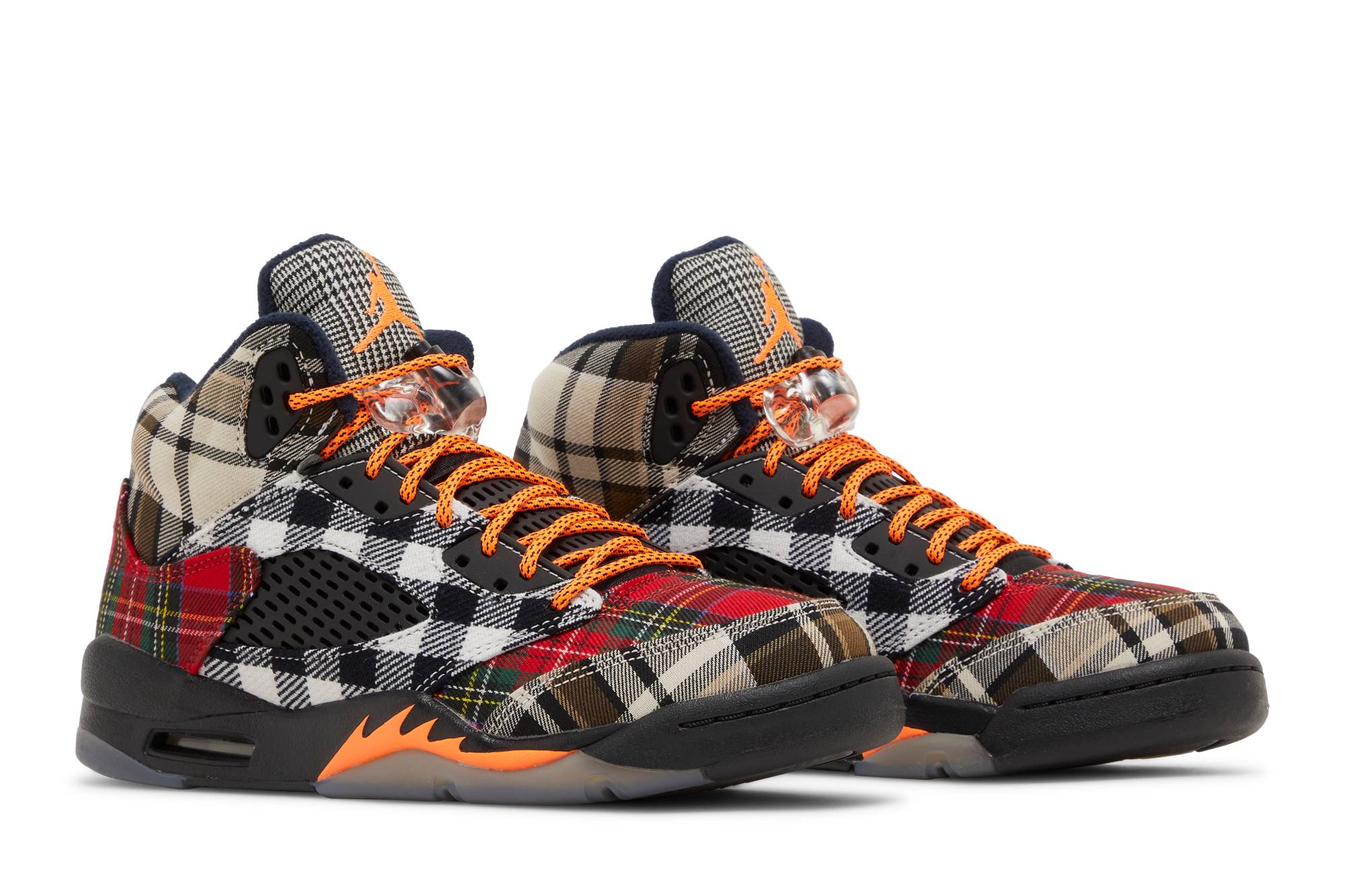 (Grade School) Air Jordan 5 Retro Plaid FD4814-008 Nicesnk