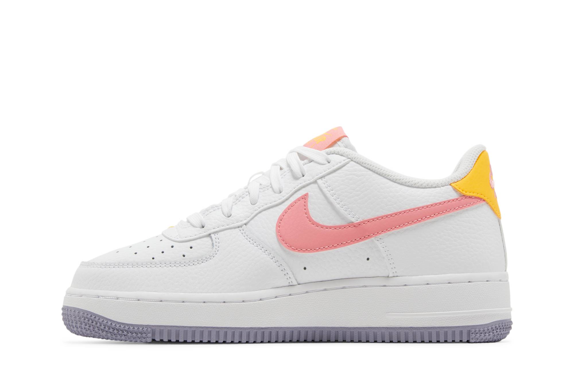 (Grade School) Nike Air Force 1 ‘White Coral Chalk’ DV7762-100