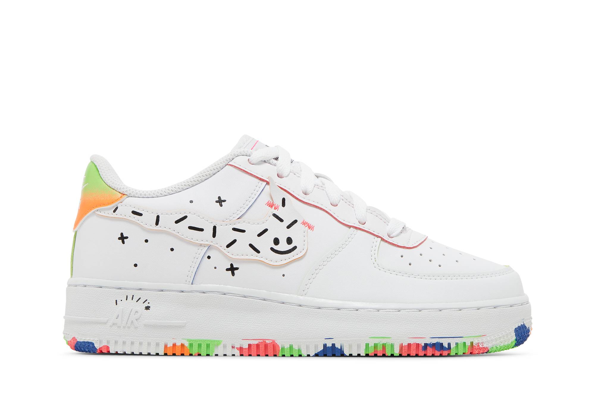 (Grade School) Nike Air Force 1 Low ‘Kids Drawing’ DV1366-111